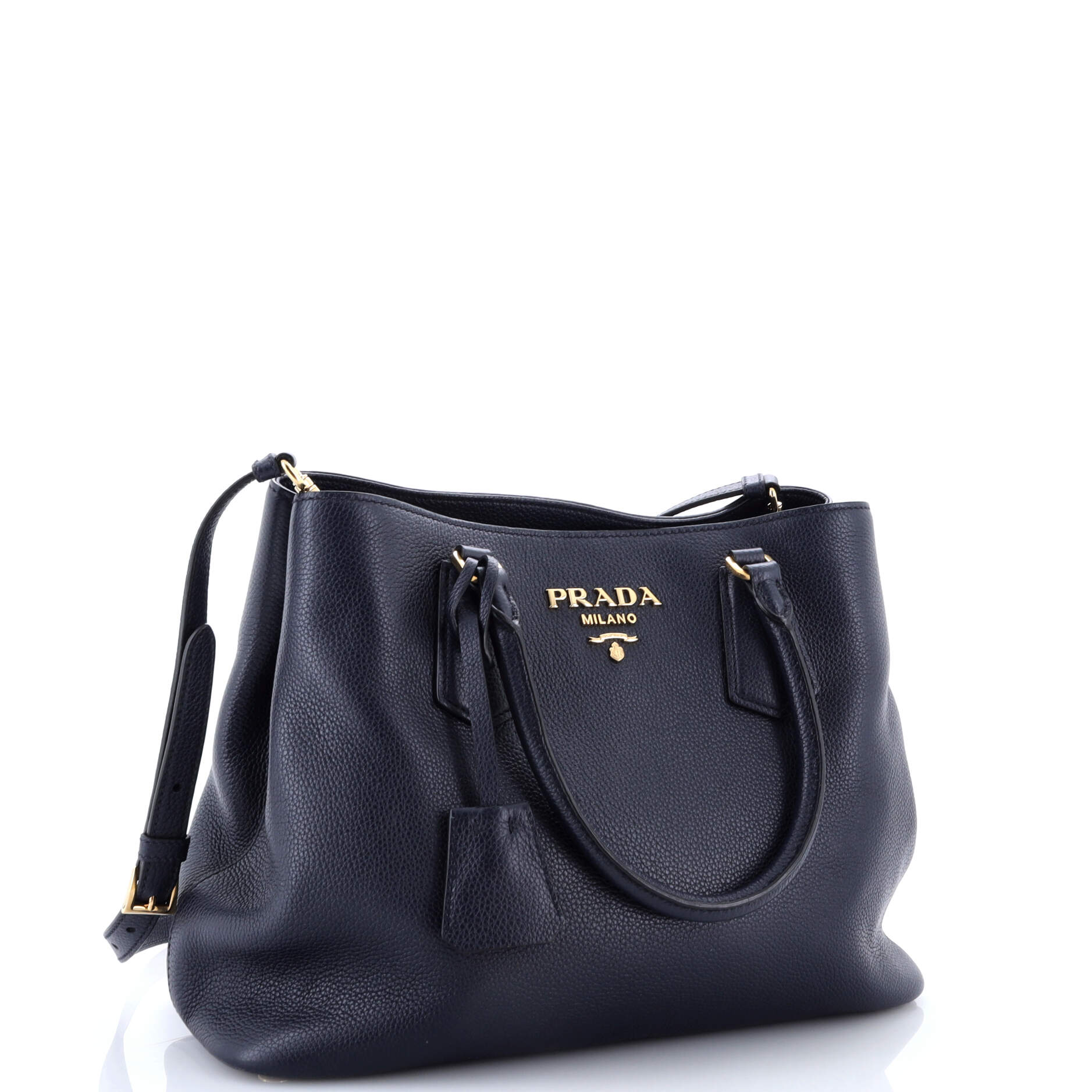 Prada Convertible Shopping Tote Vitello Daino Medium