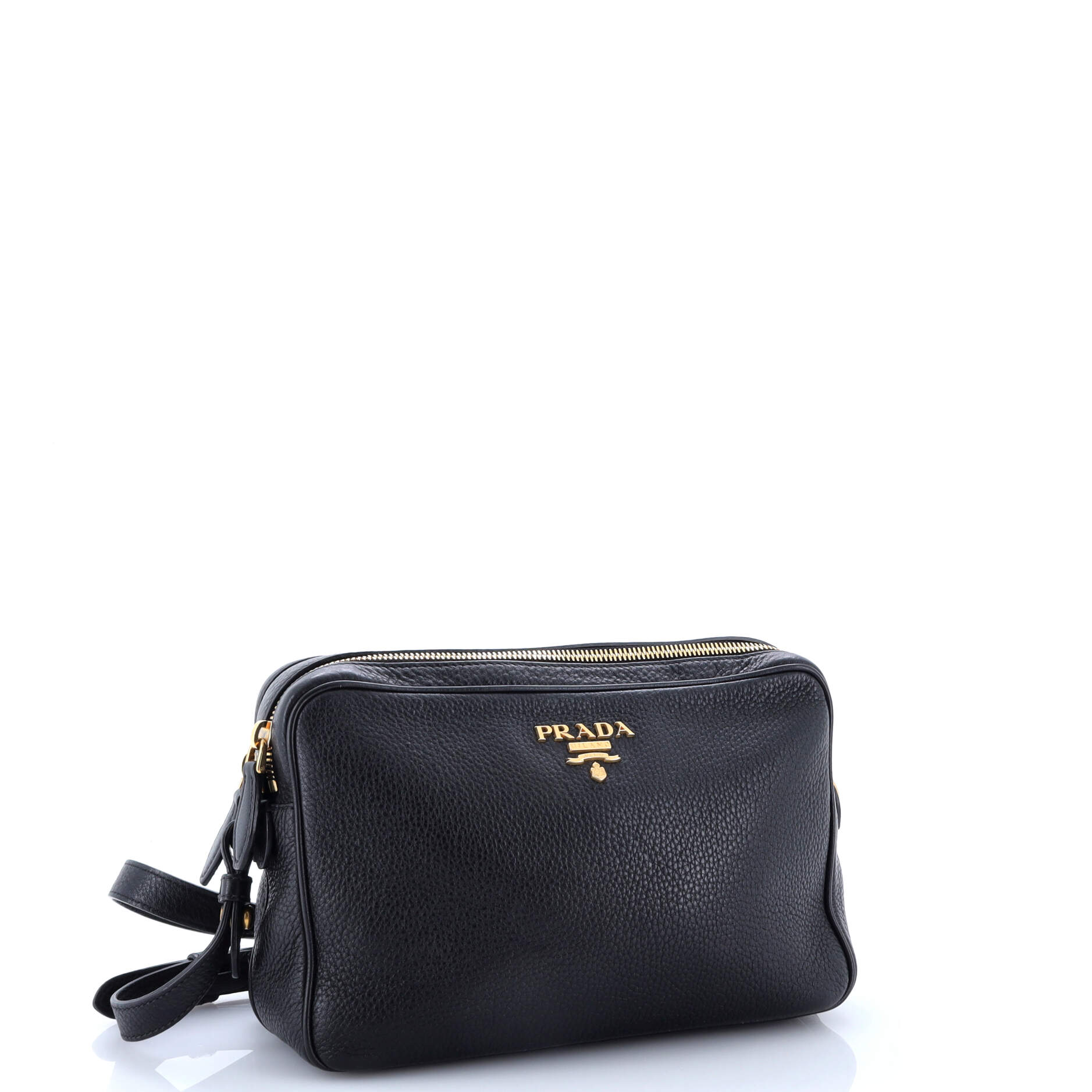 Prada Double Zip Camera Bag Vitello Phenix Medium