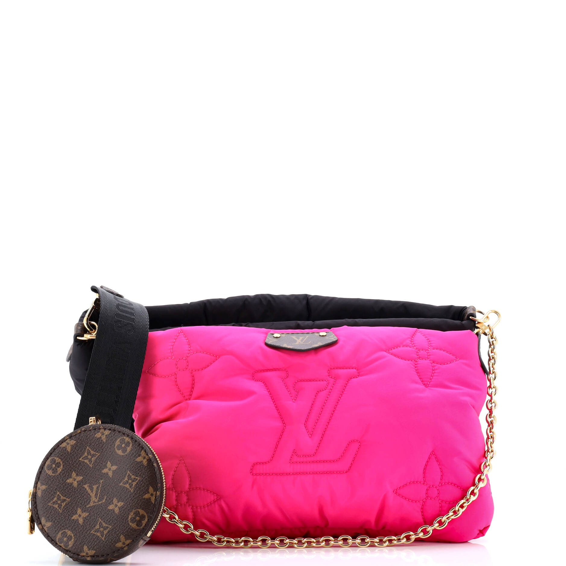 Louis Vuitton Maxi Multi Pochette Accessoires Monogram Quilted Econyl Nylon