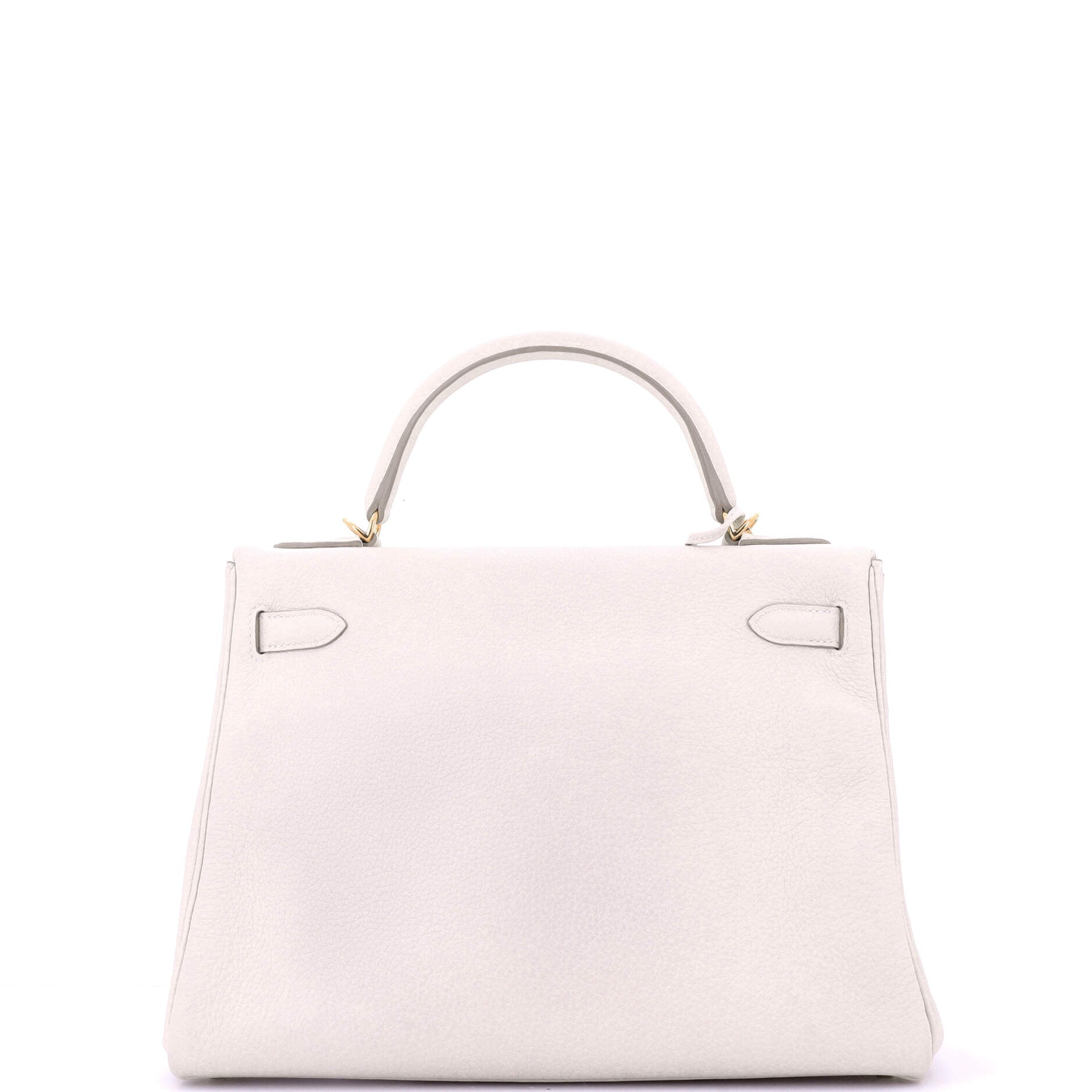 Hermes Kelly Handbag Light Togo with Gold Hardware 32
