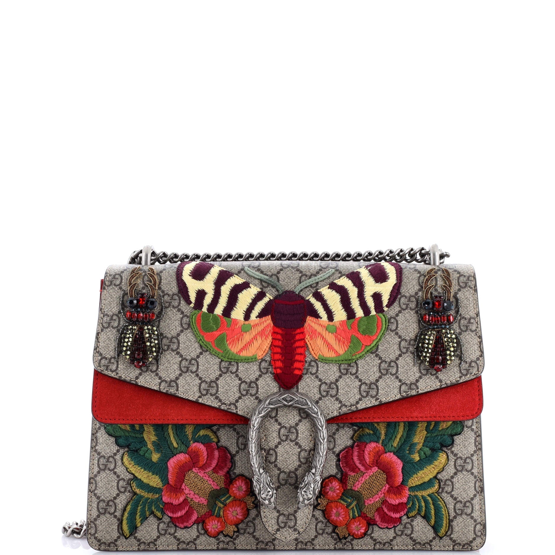 Gucci Dionysus Bag Embellished GG Coated Canvas Medium