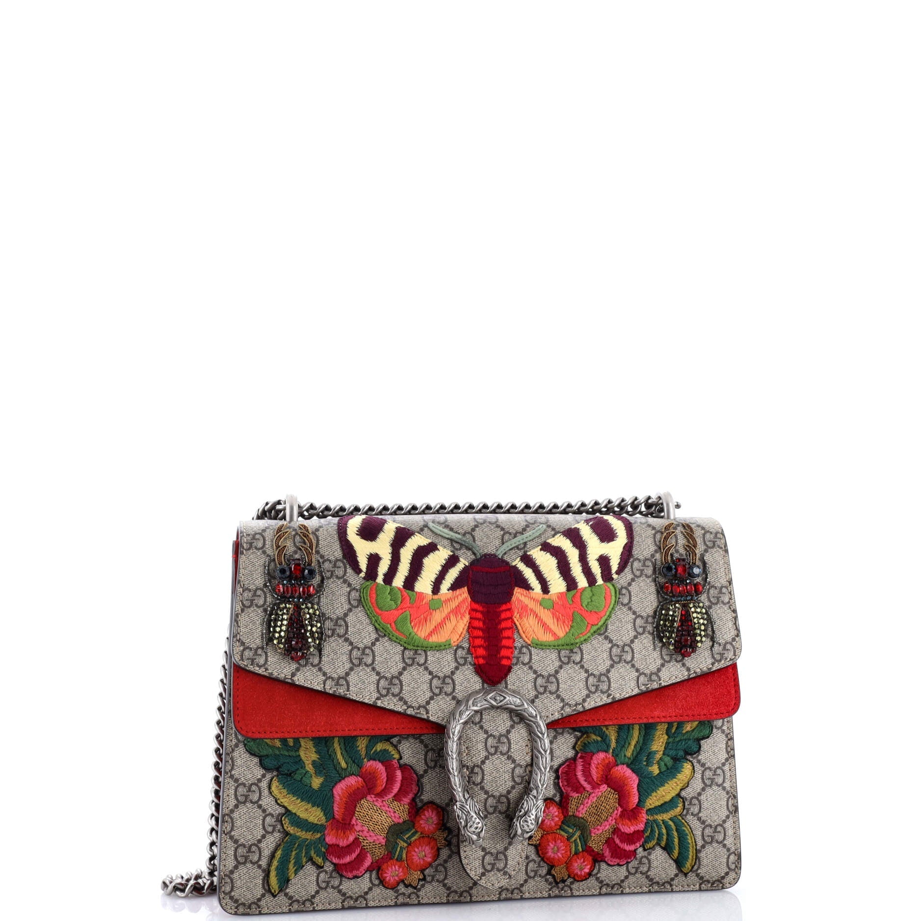 Gucci Dionysus Bag Embellished GG Coated Canvas Medium