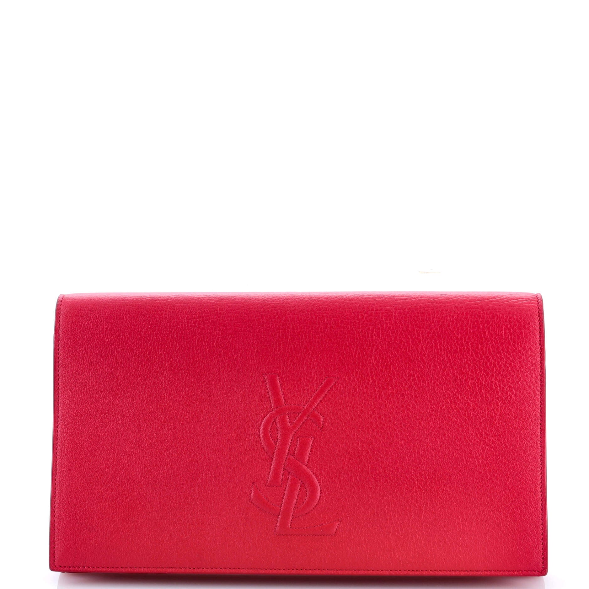 Saint Laurent Belle de Jour Clutch Leather Large