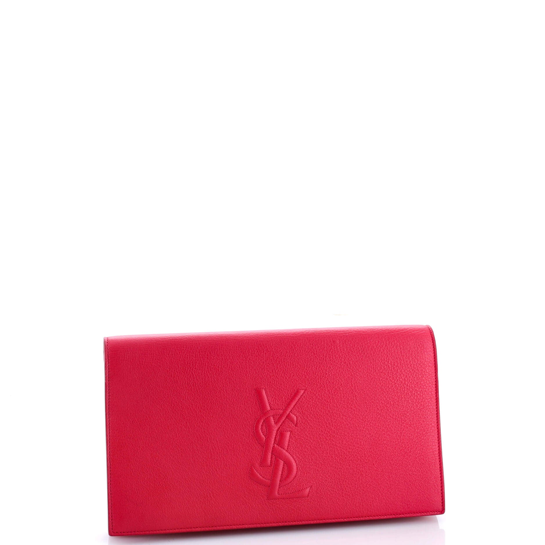 Saint Laurent Belle de Jour Clutch Leather Large