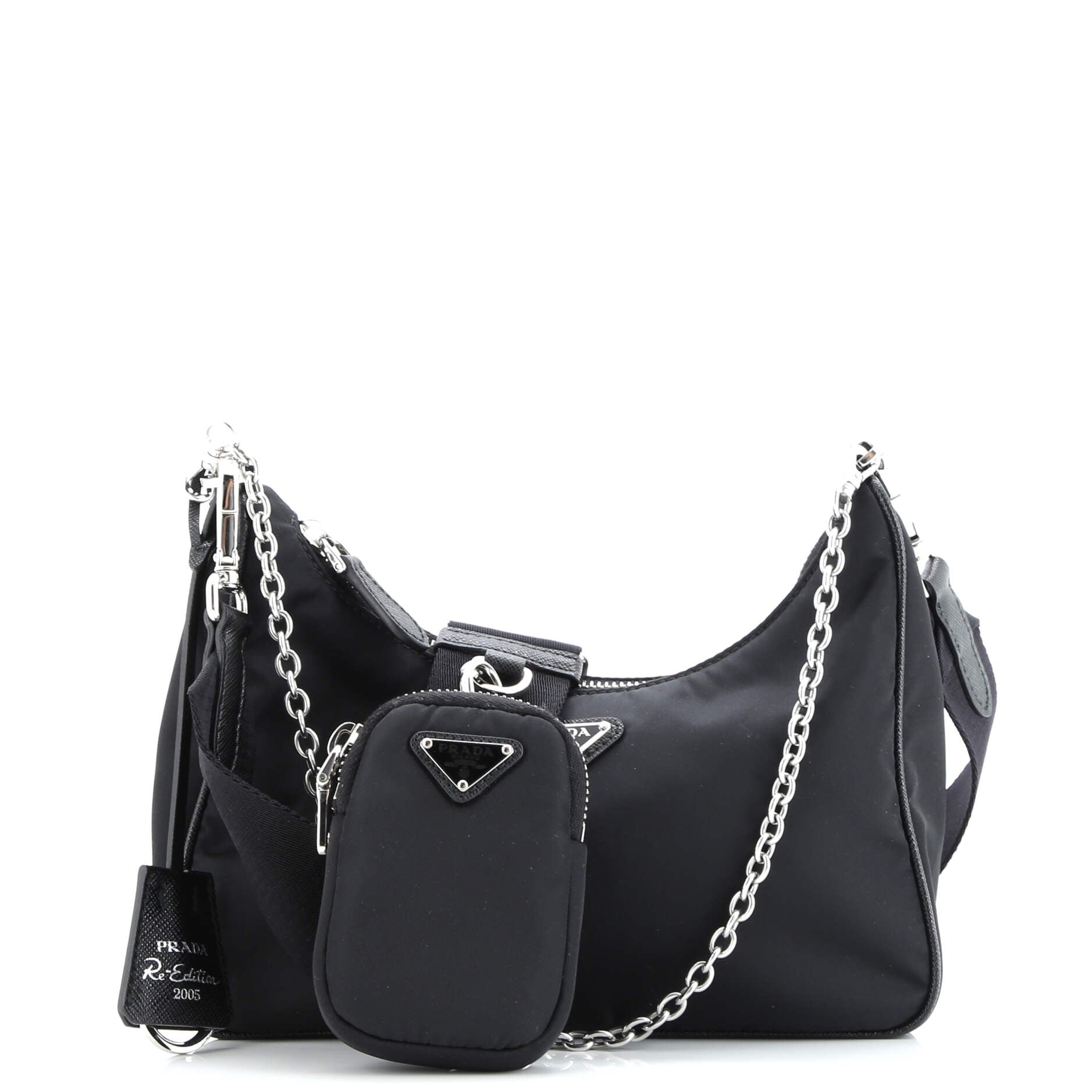 Prada Re-Edition 2005 Shoulder Bag Tessuto Small