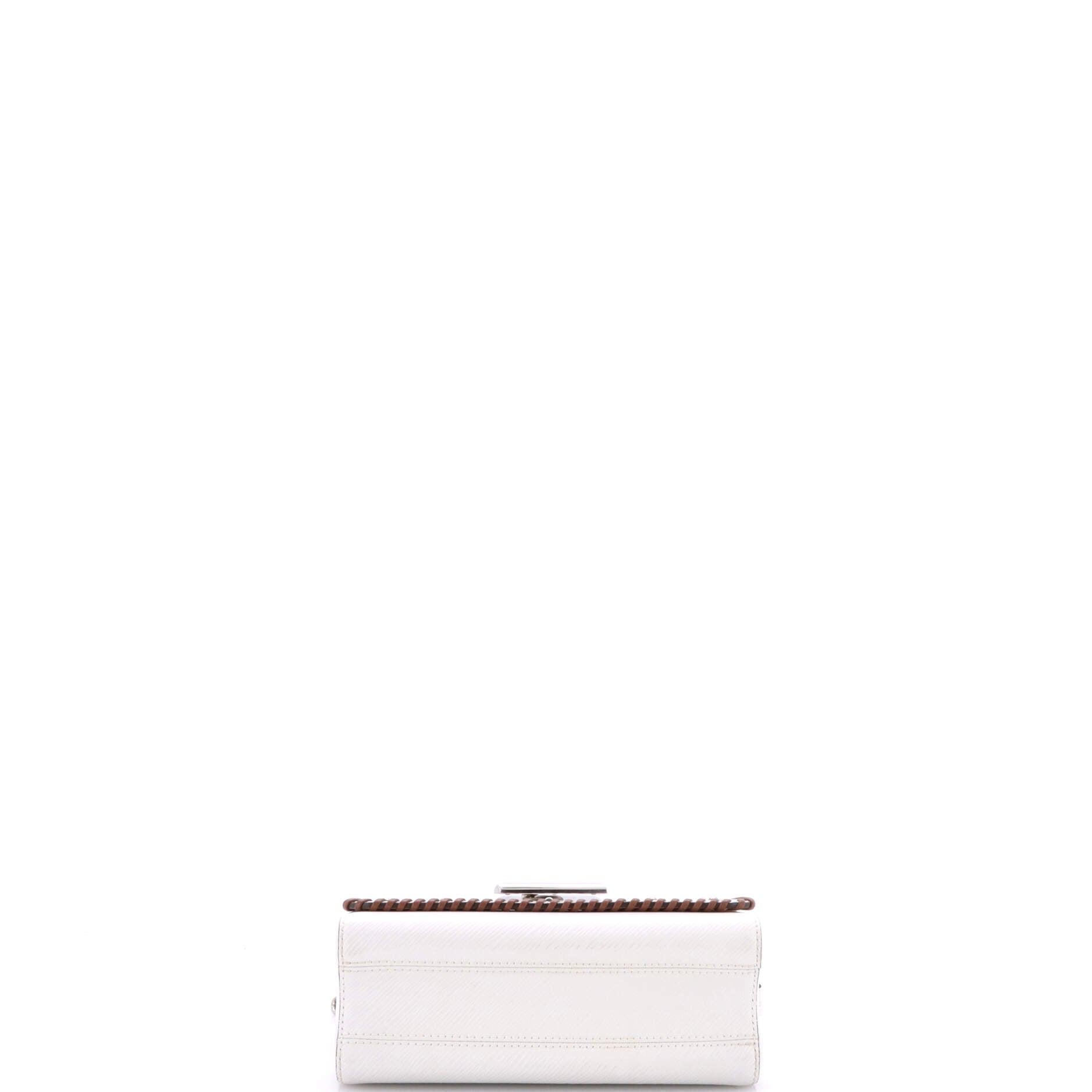 Louis Vuitton Twist Handbag Limited Edition Flower Embellished Epi Leather with Whipstitch Details MM