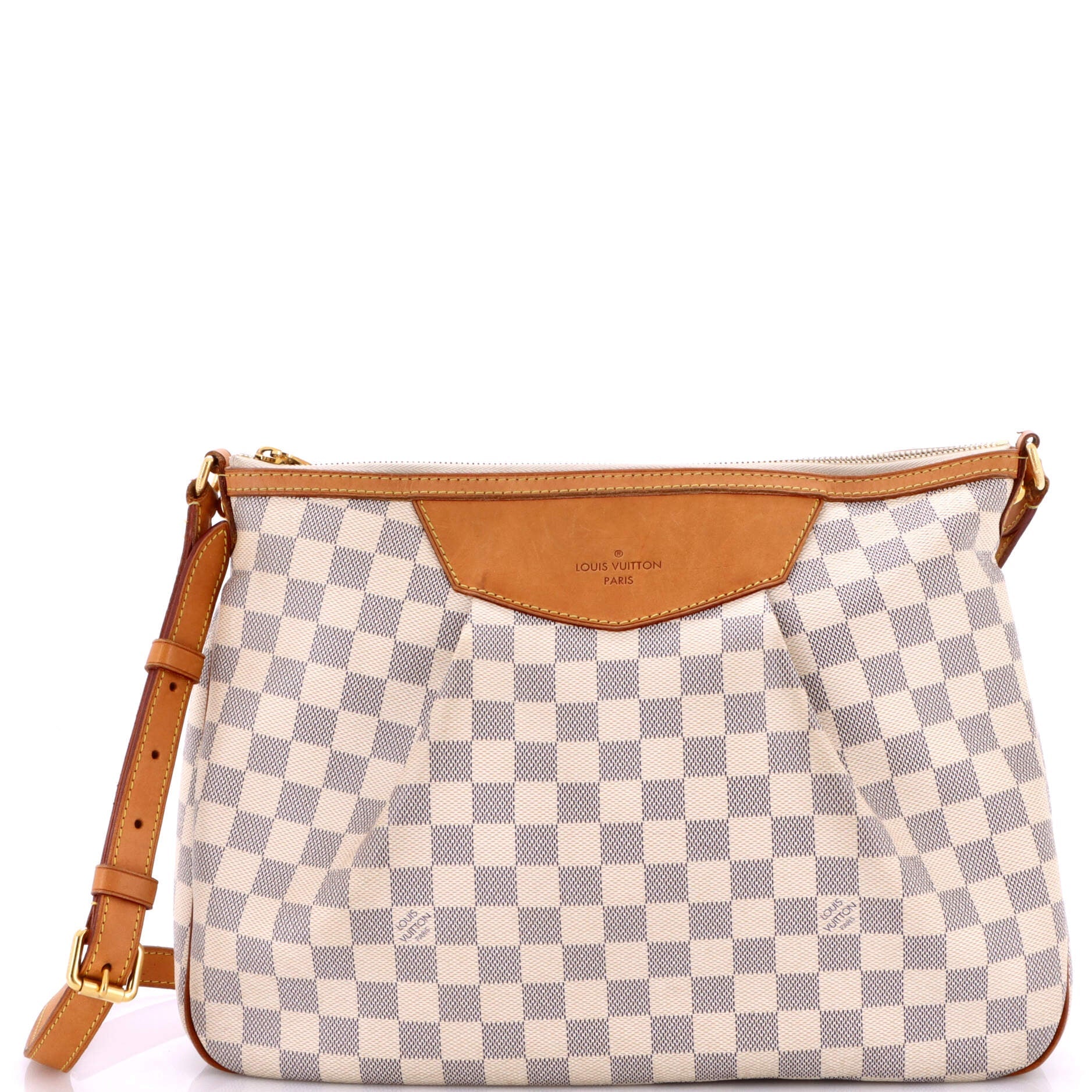 Louis Vuitton Siracusa Handbag Damier MM