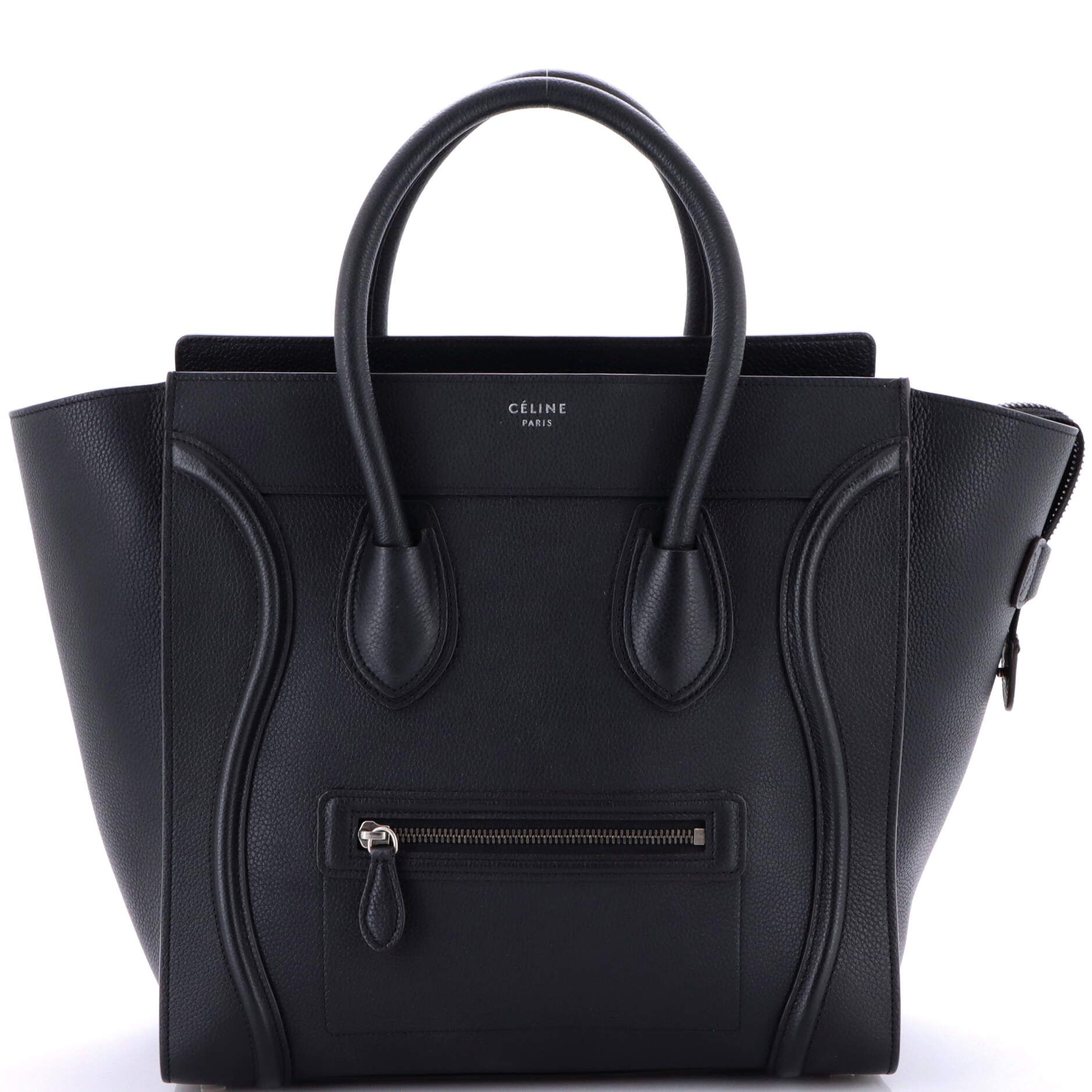 Celine Luggage Bag Grainy Leather Mini