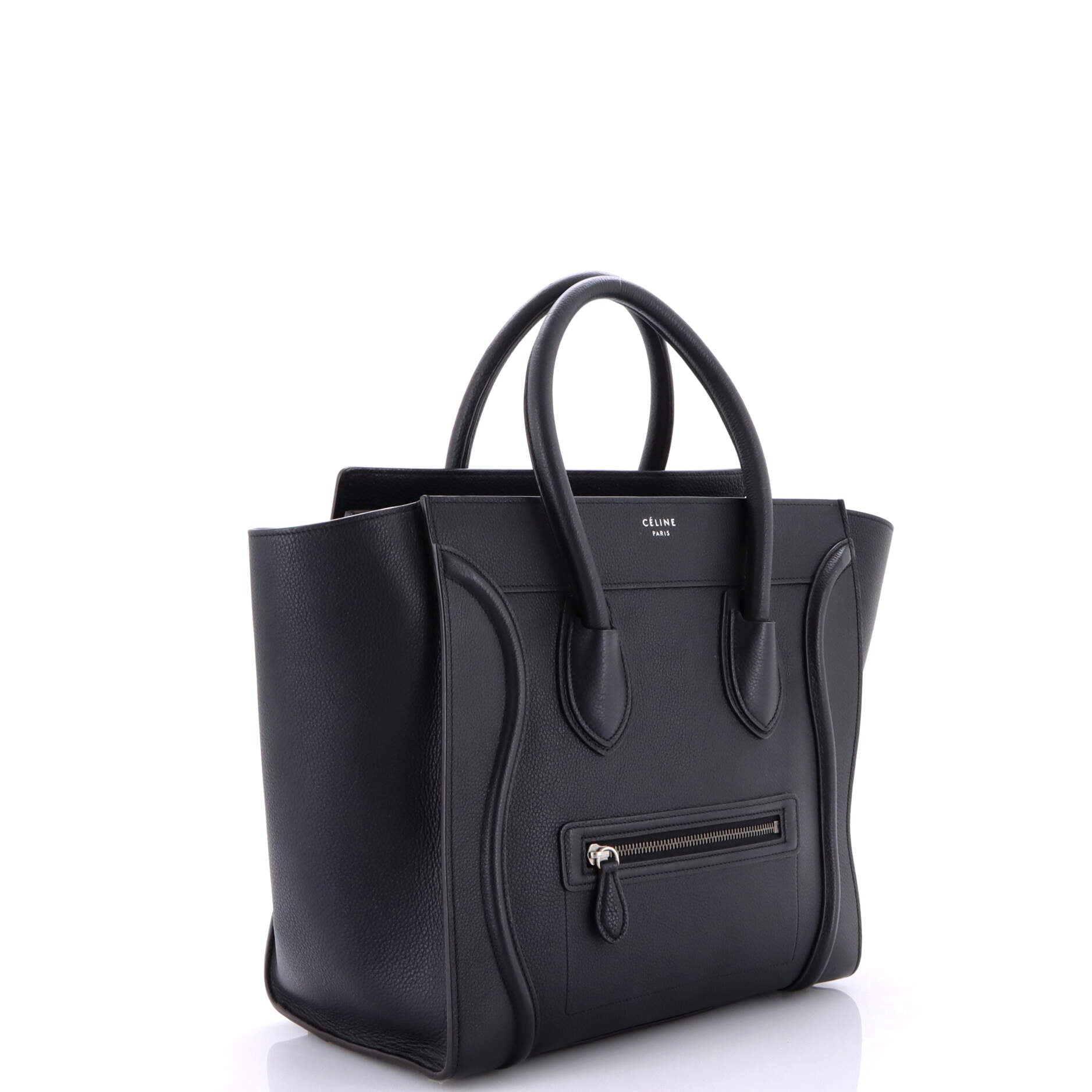 Celine Luggage Bag Grainy Leather Mini