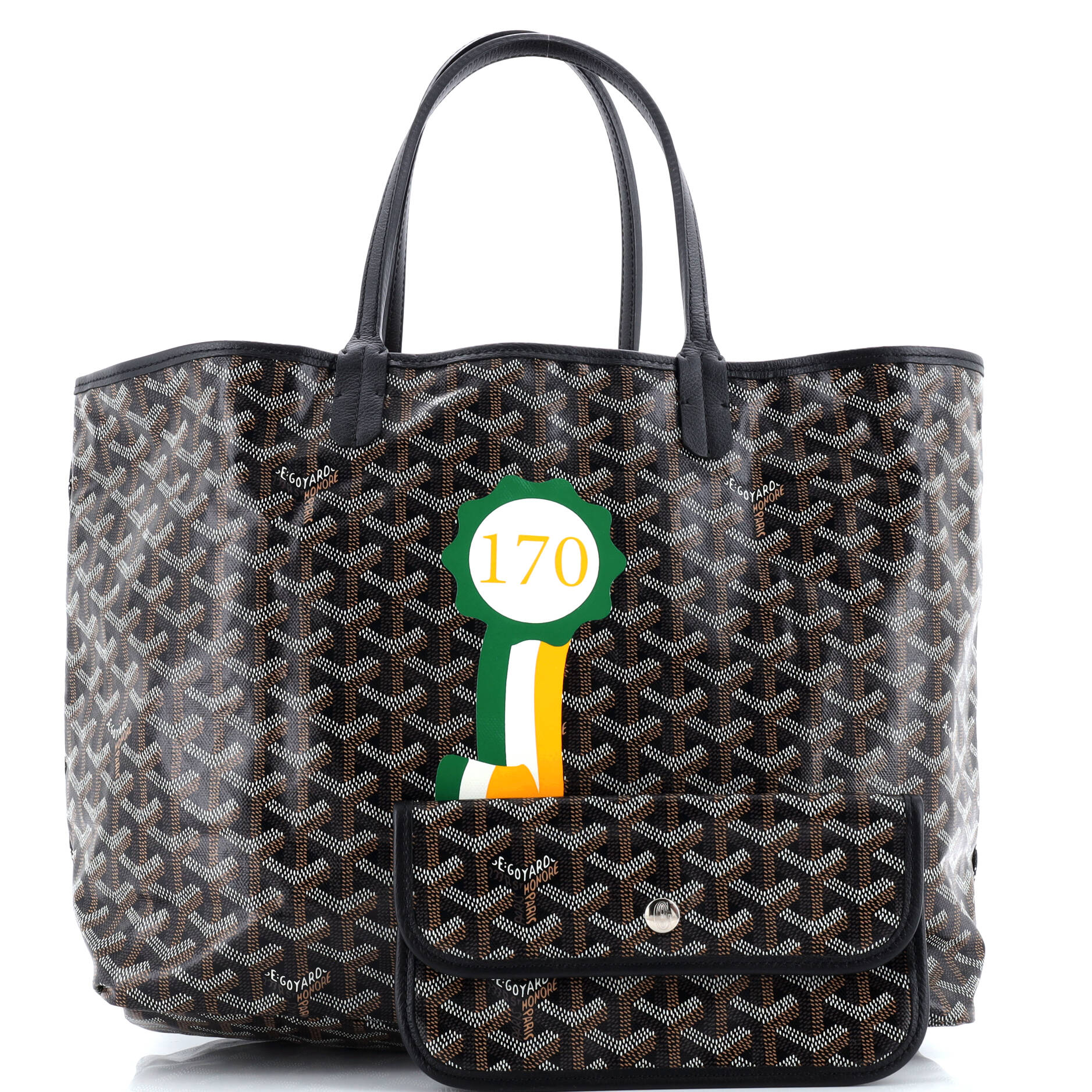 Goyard Saint Louis Tote Printed Coated Canvas PM
