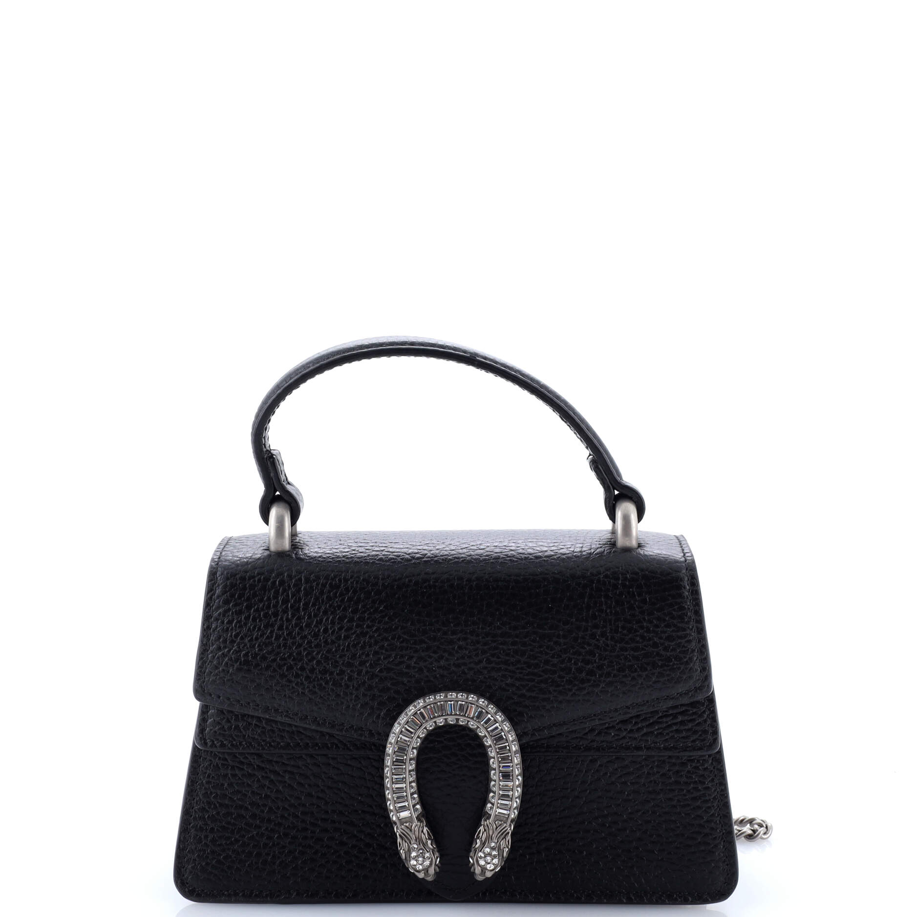 Gucci Dionysus Top Handle Bag Leather with Crystals Mini
