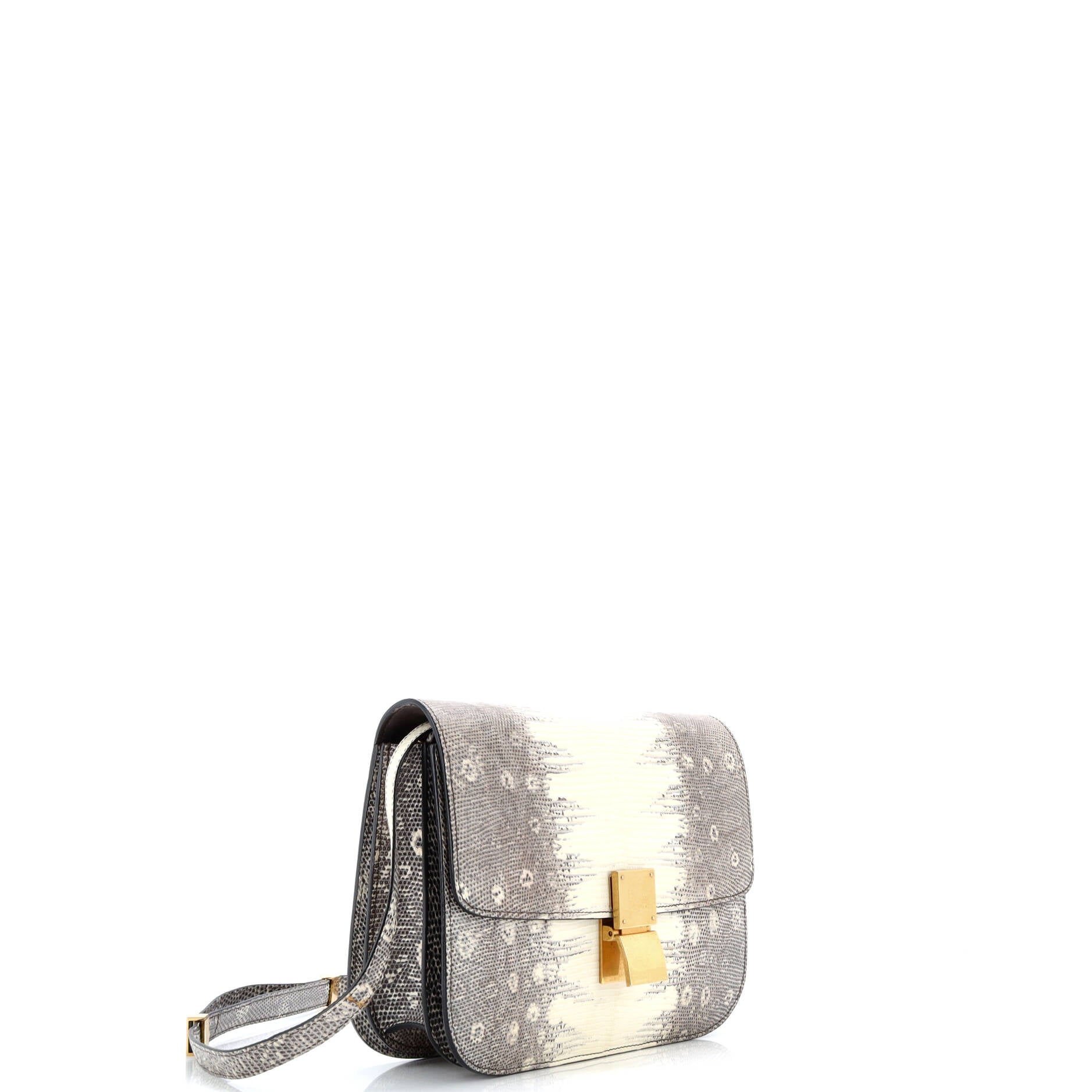 Celine Classic Box Bag Lizard Medium