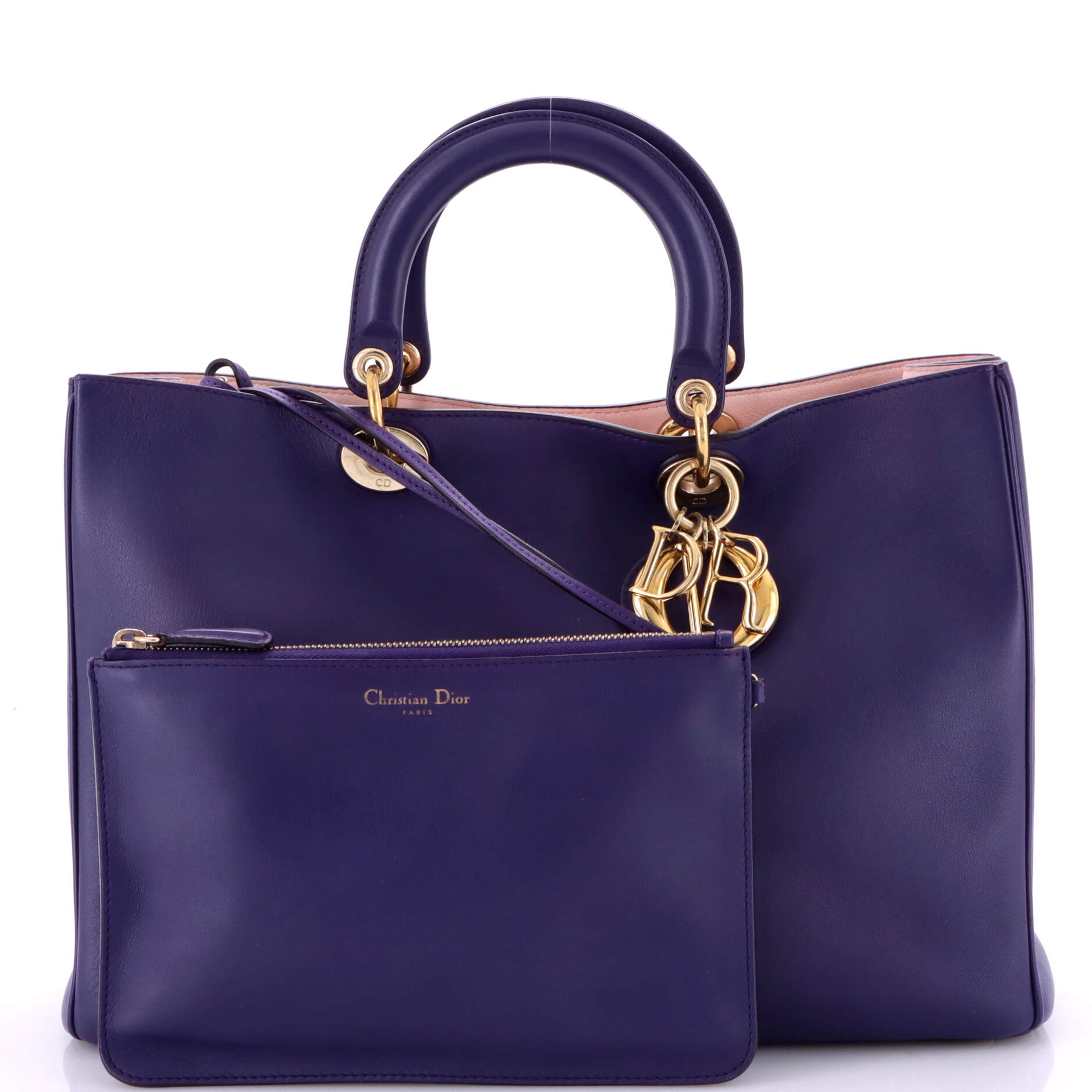 Christian Dior Diorissimo Tote Smooth Calfskin Large