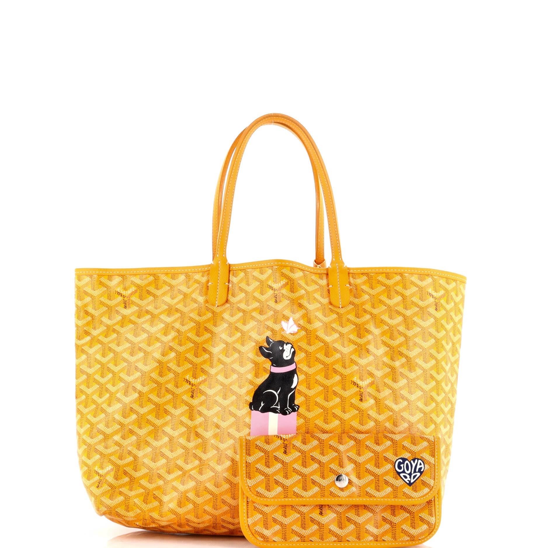 Goyard Saint Louis Tote Printed Coated Canvas PM