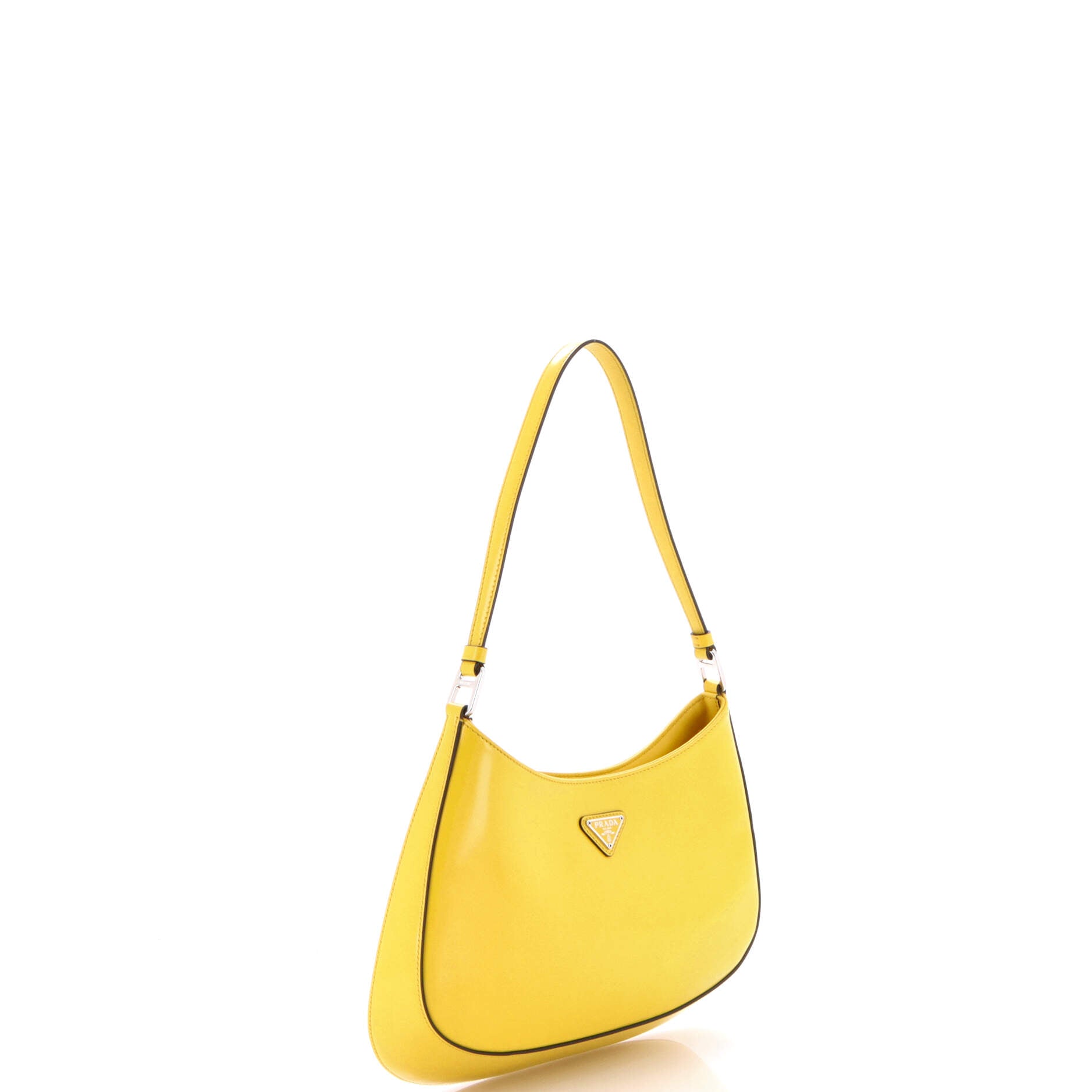 Prada Cleo Shoulder Bag Spazzolato Leather Medium