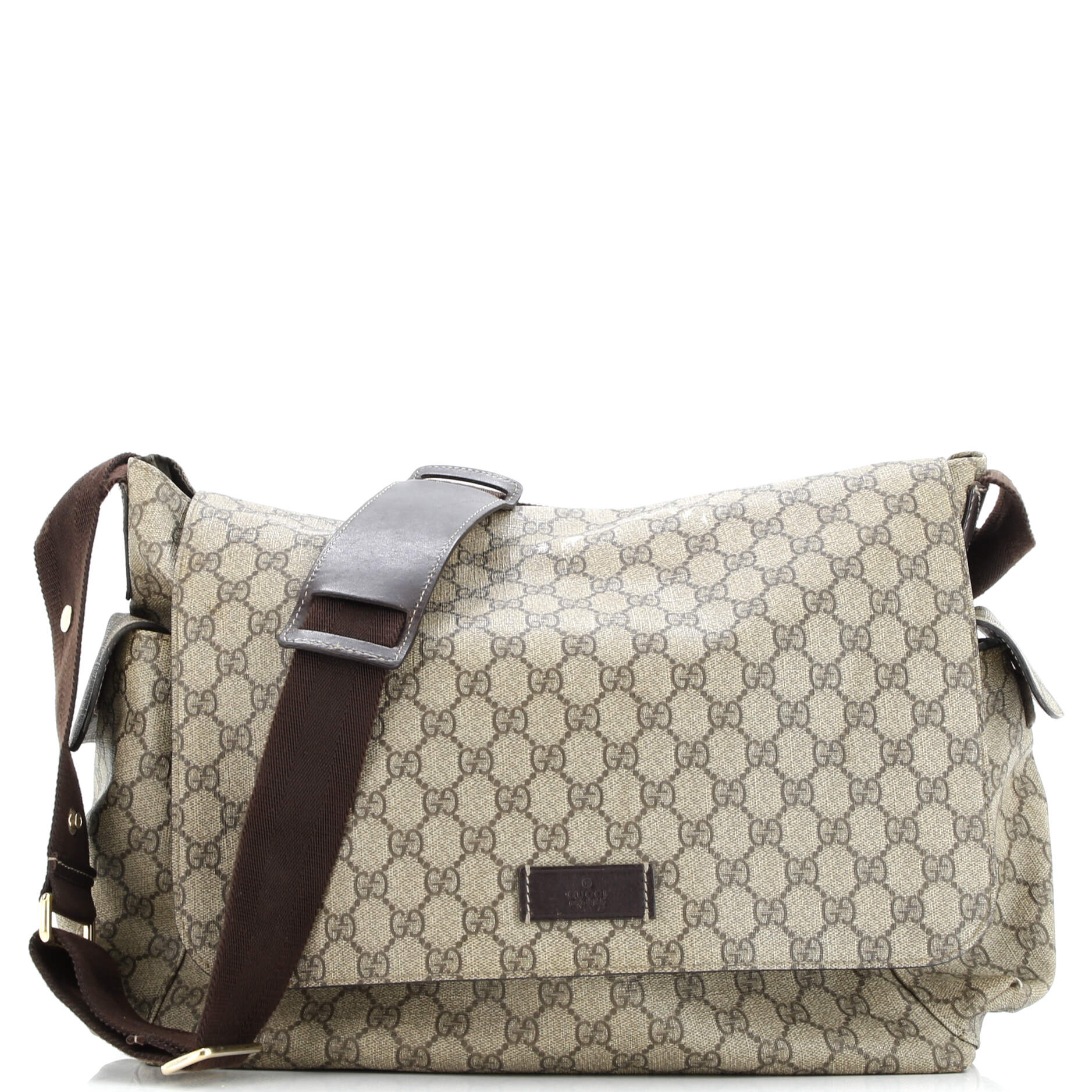 Gucci Diaper Bag GG Coated Canvas