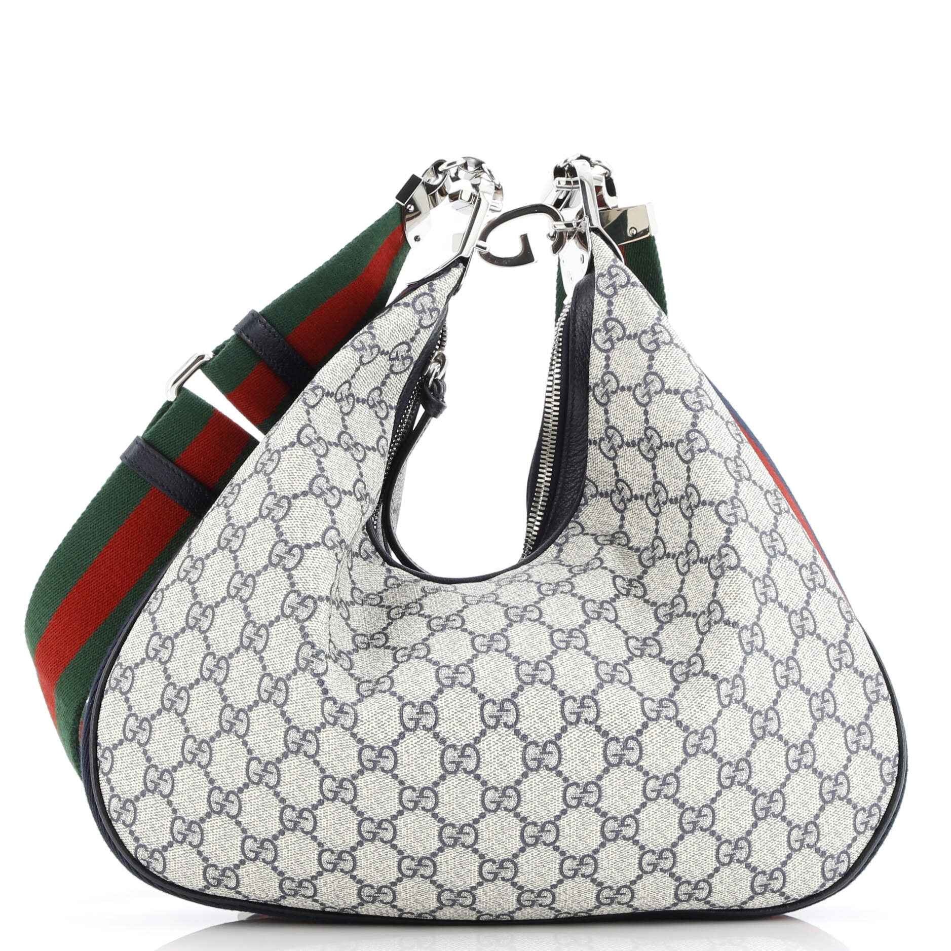 Gucci Attache Shoulder Bag GG Coated Canvas Medium