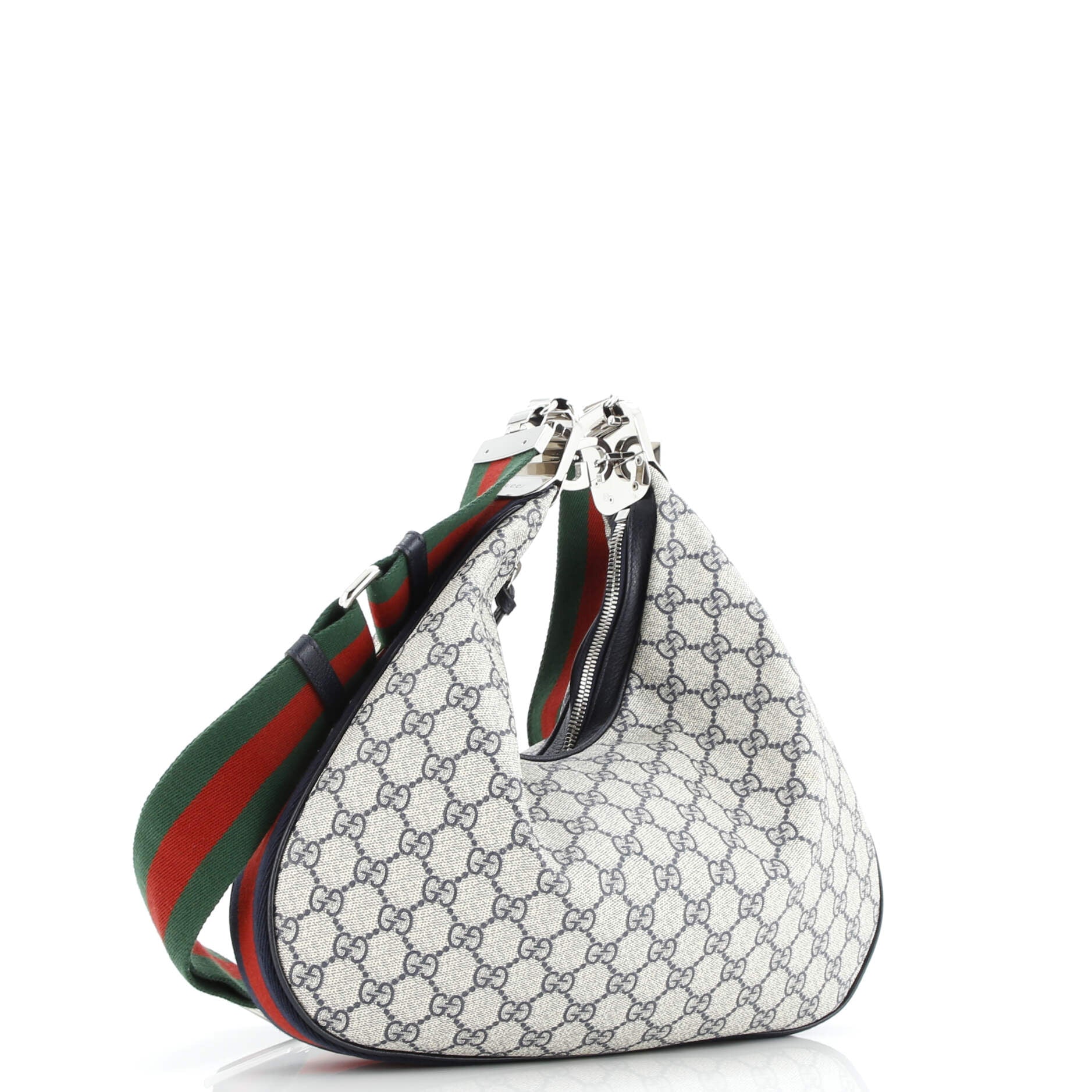 Gucci Attache Shoulder Bag GG Coated Canvas Medium