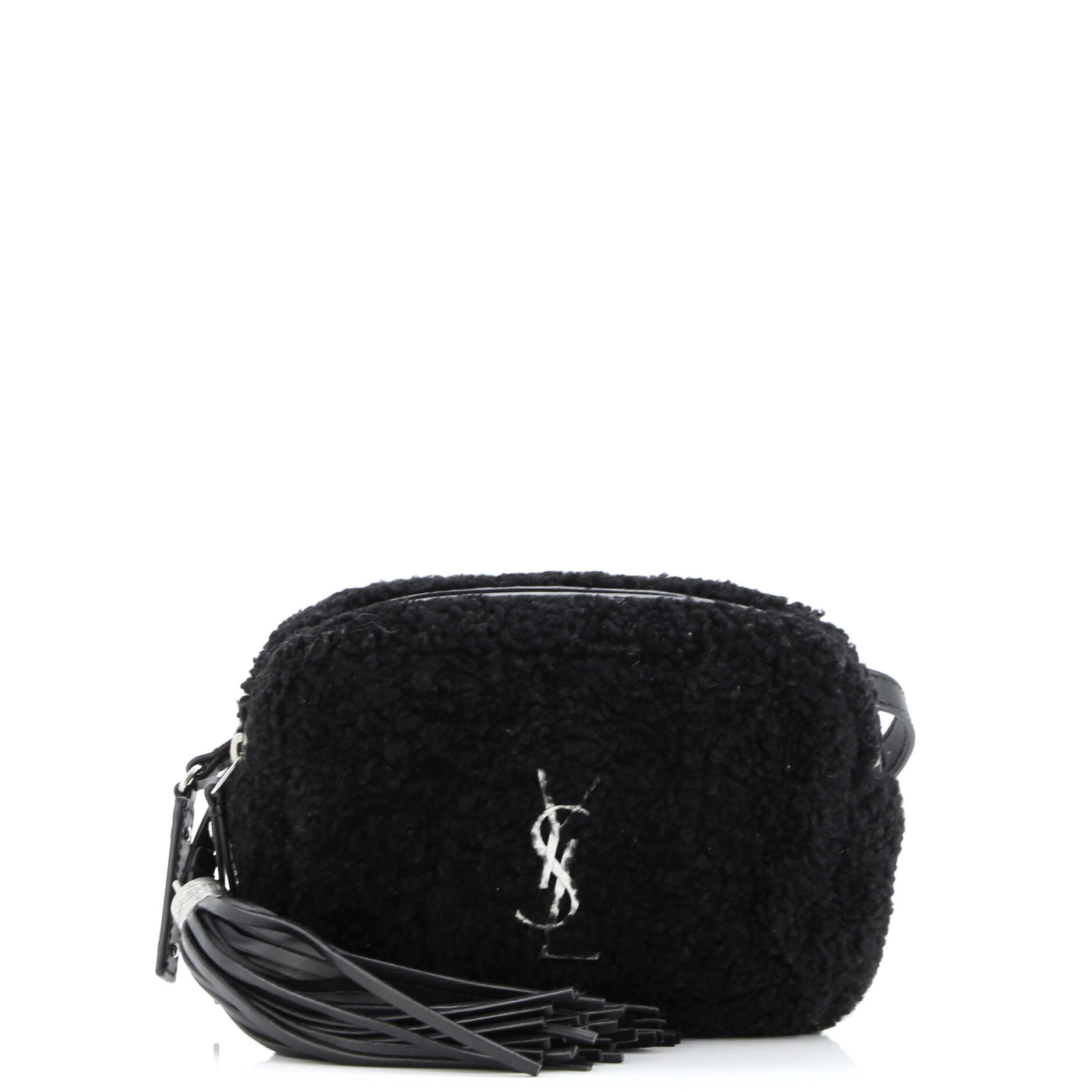 Saint Laurent Lou Belt Bag Shearling