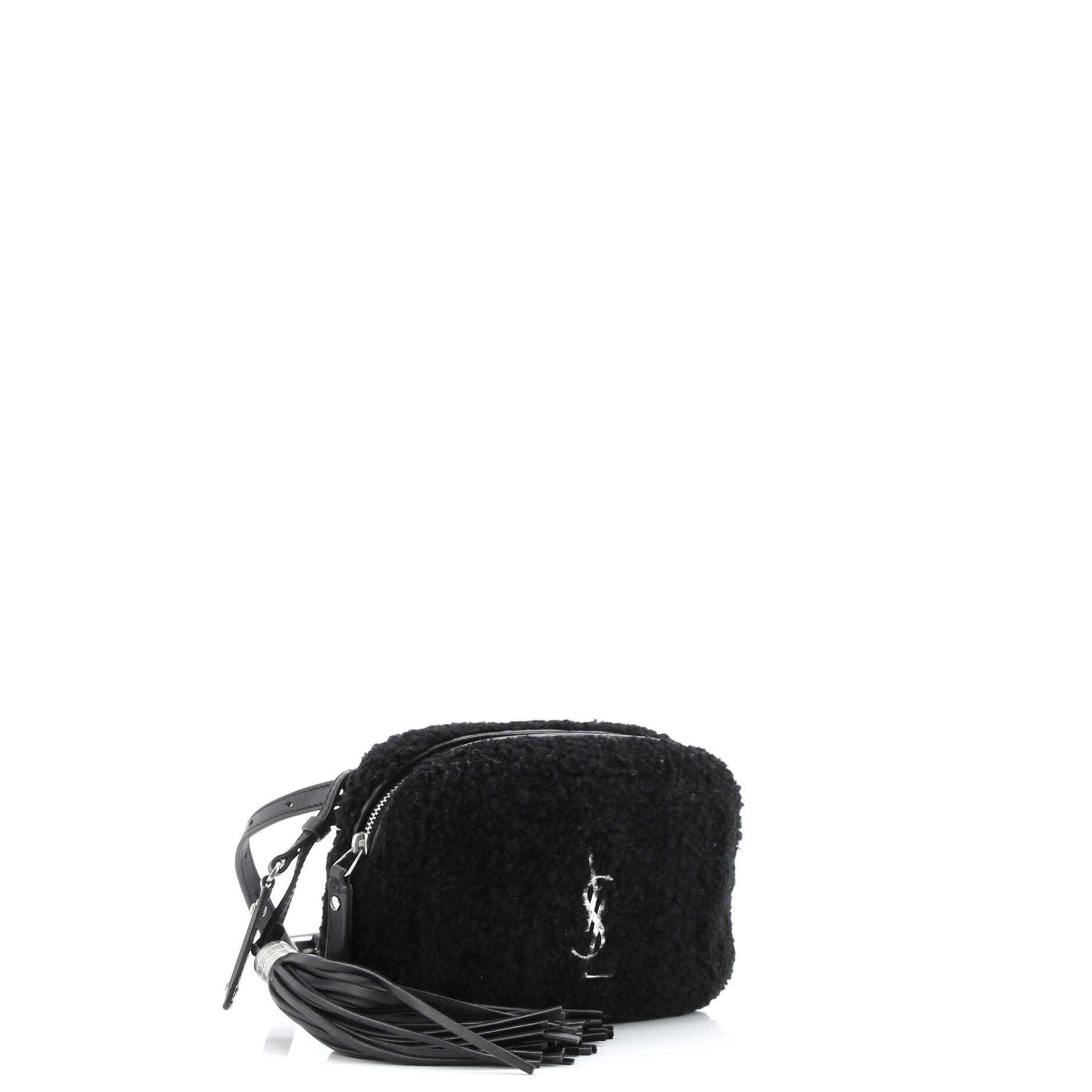 Saint Laurent Lou Belt Bag Shearling