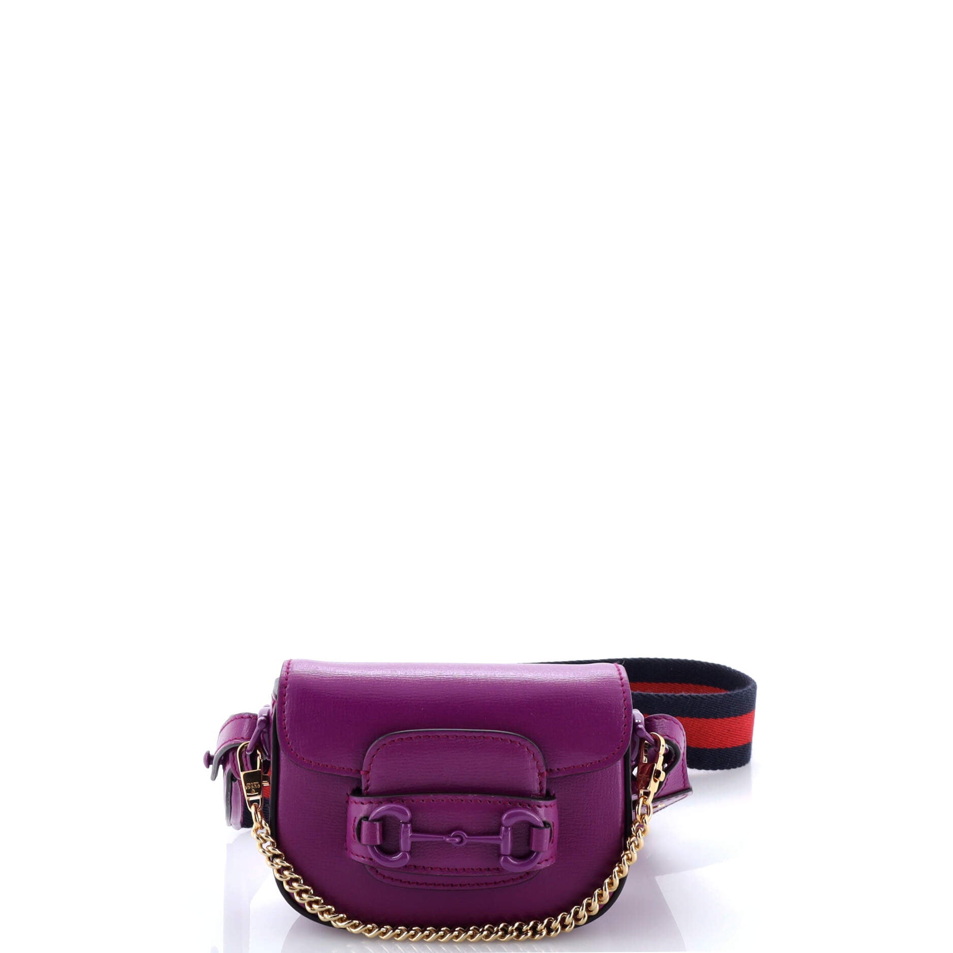 Gucci Horsebit 1955 Shoulder Bag Leather Super Mini
