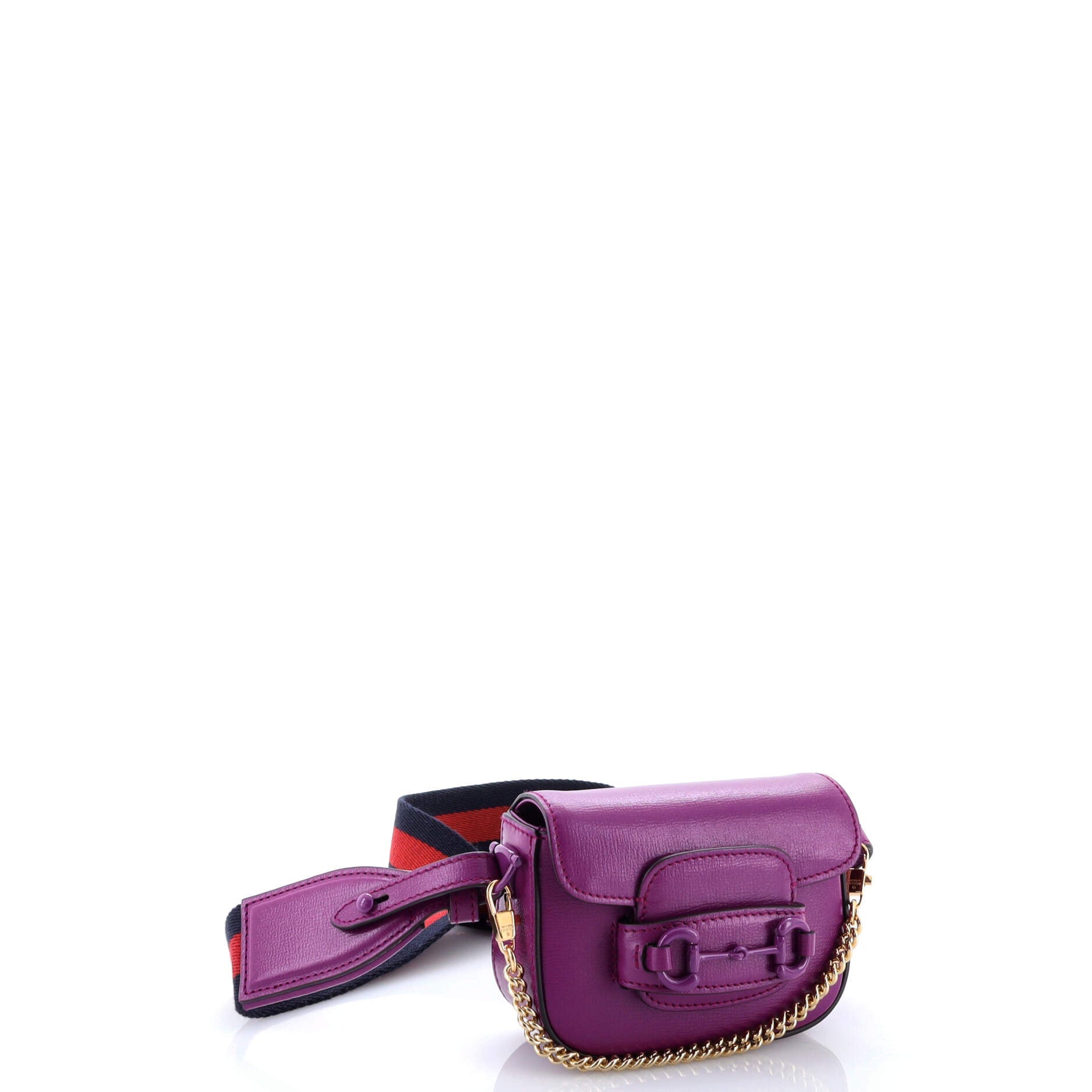 Gucci Horsebit 1955 Shoulder Bag Leather Super Mini