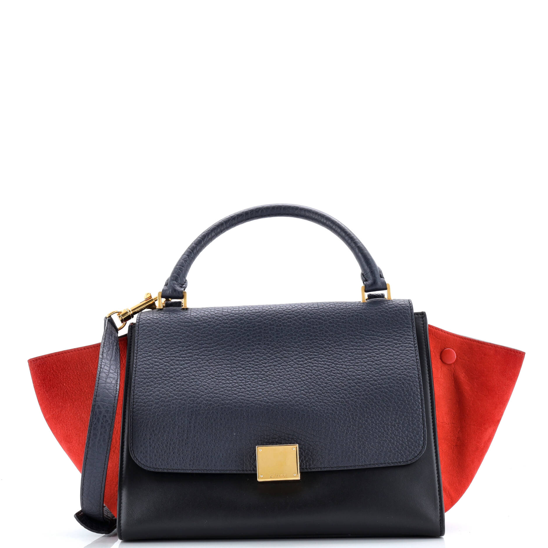 Celine Trapeze Bag Leather Small