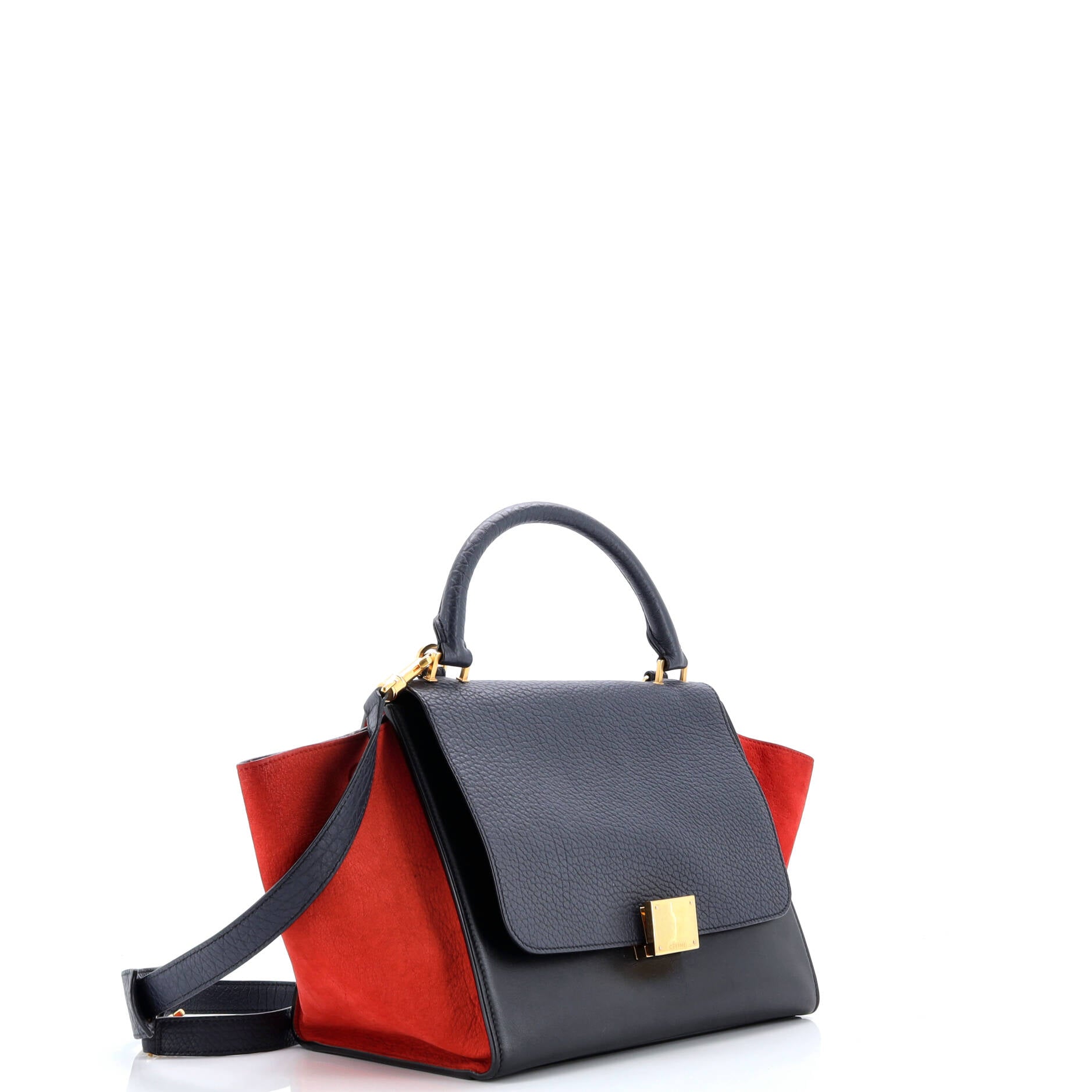 Celine Trapeze Bag Leather Small