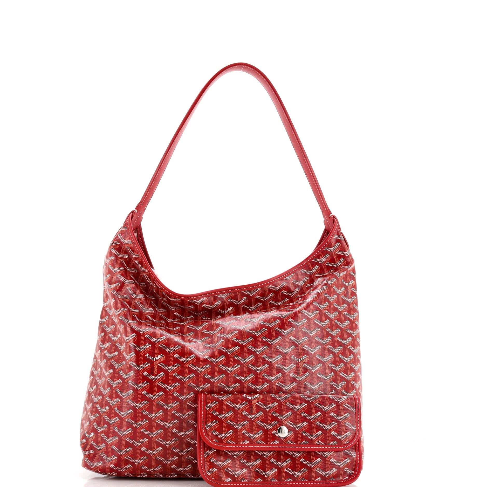 Goyard Boheme Hobo Printed Coated Canvas