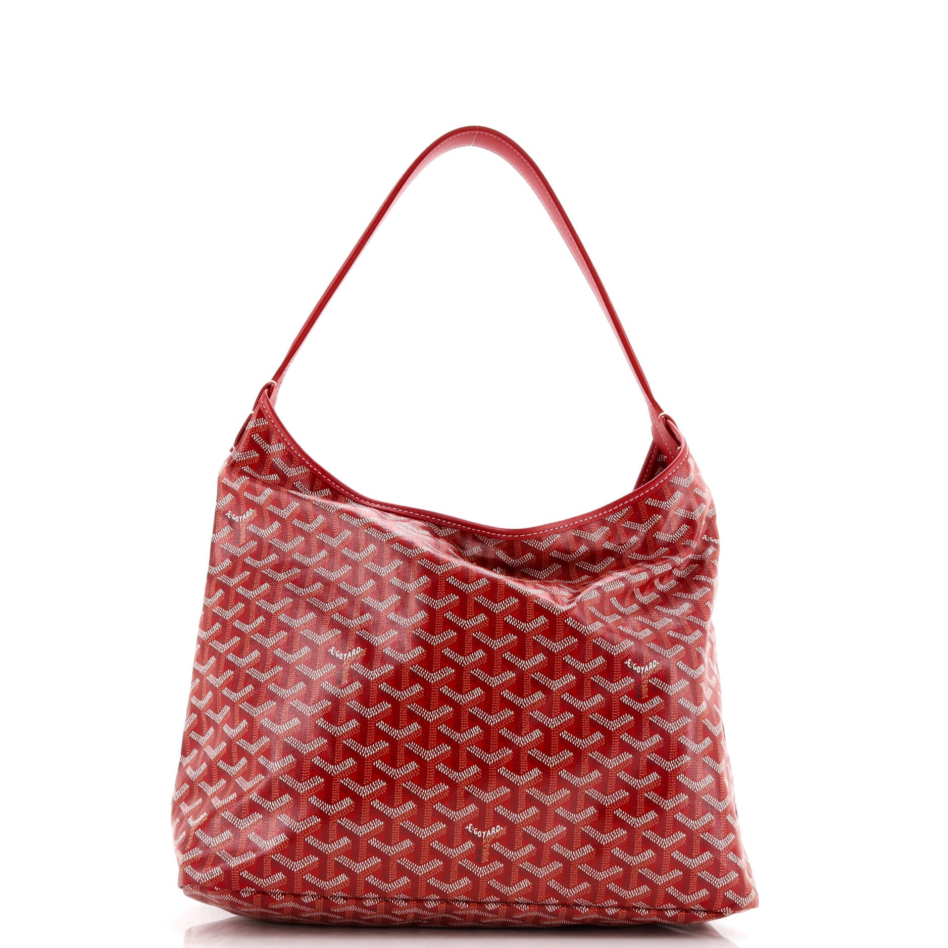 Goyard Boheme Hobo Printed Coated Canvas