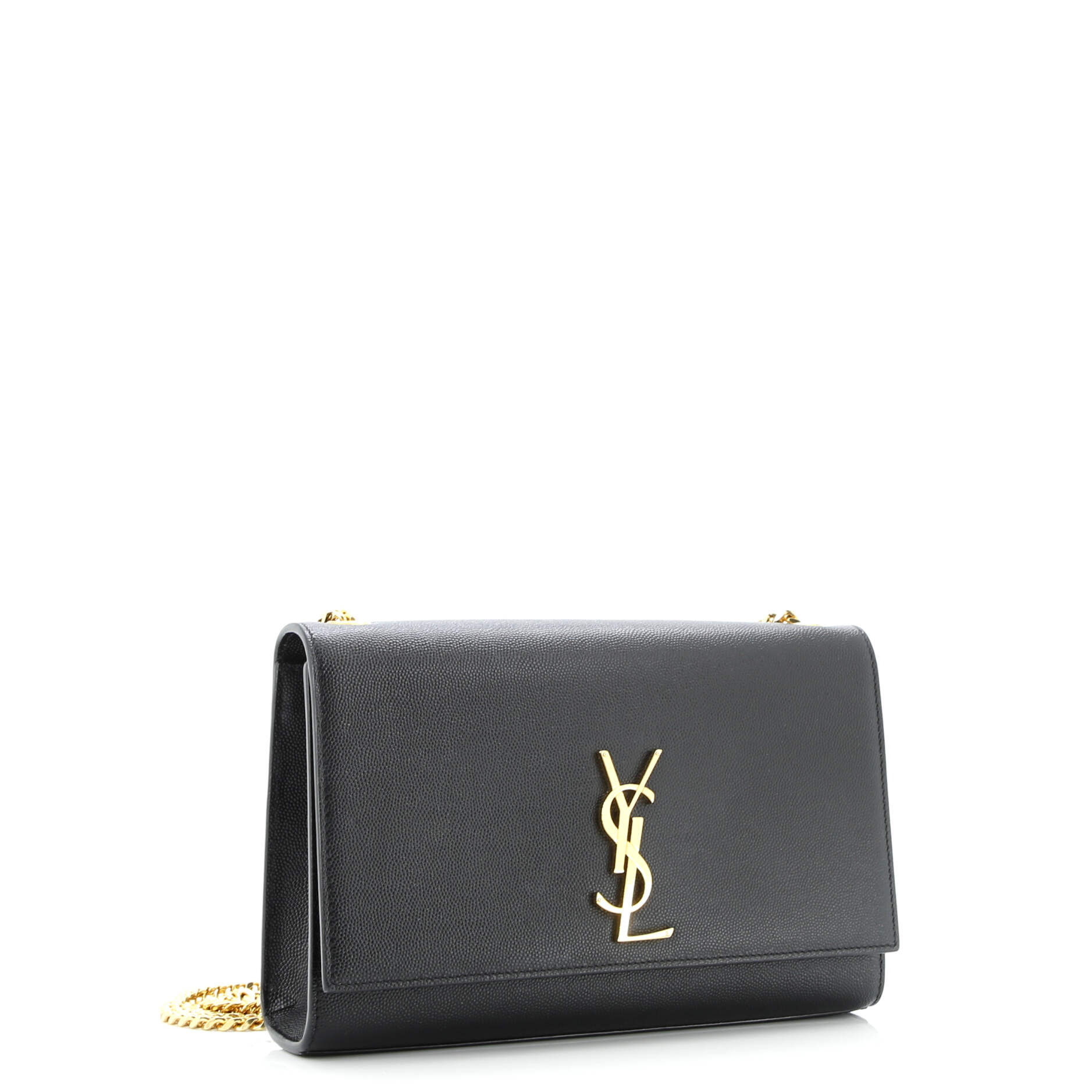 Saint Laurent Classic Monogram Crossbody Bag Grainy Leather Medium