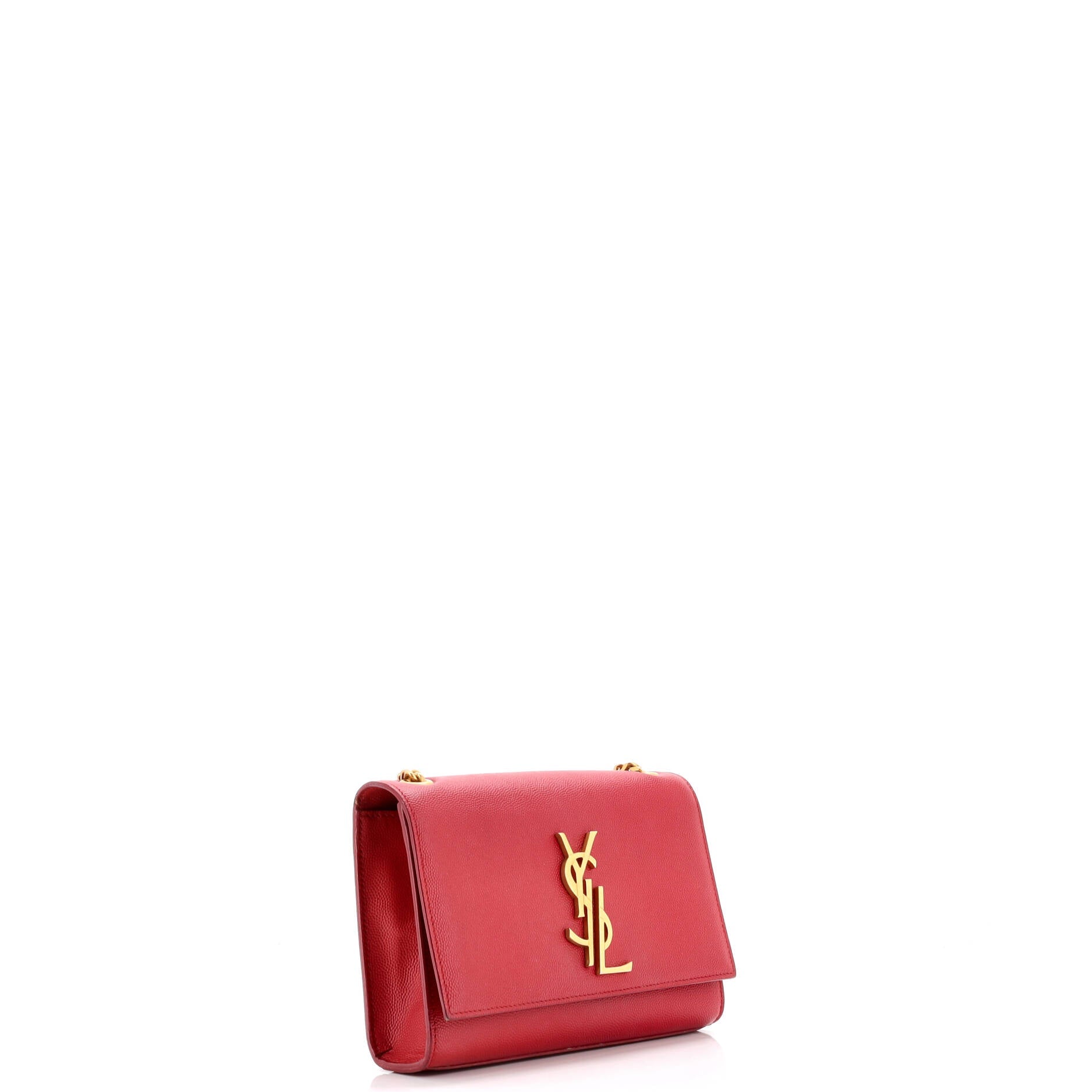 Saint Laurent Deconstructed Monogram Crossbody Grainy Leather Medium