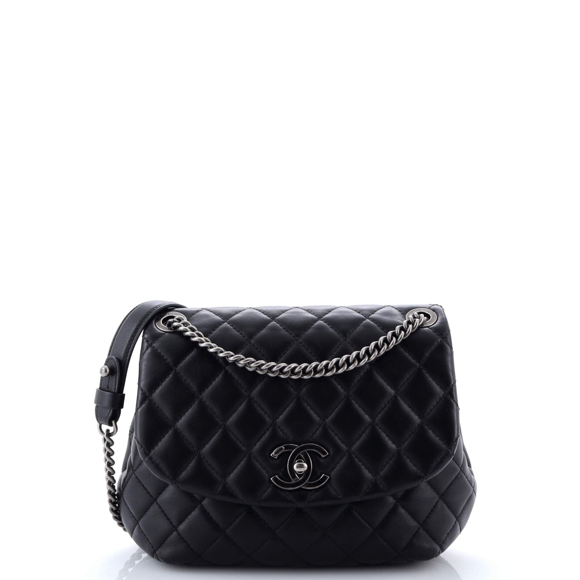 Chanel Daily Supple Flap Bag Quilted Lambskin Large