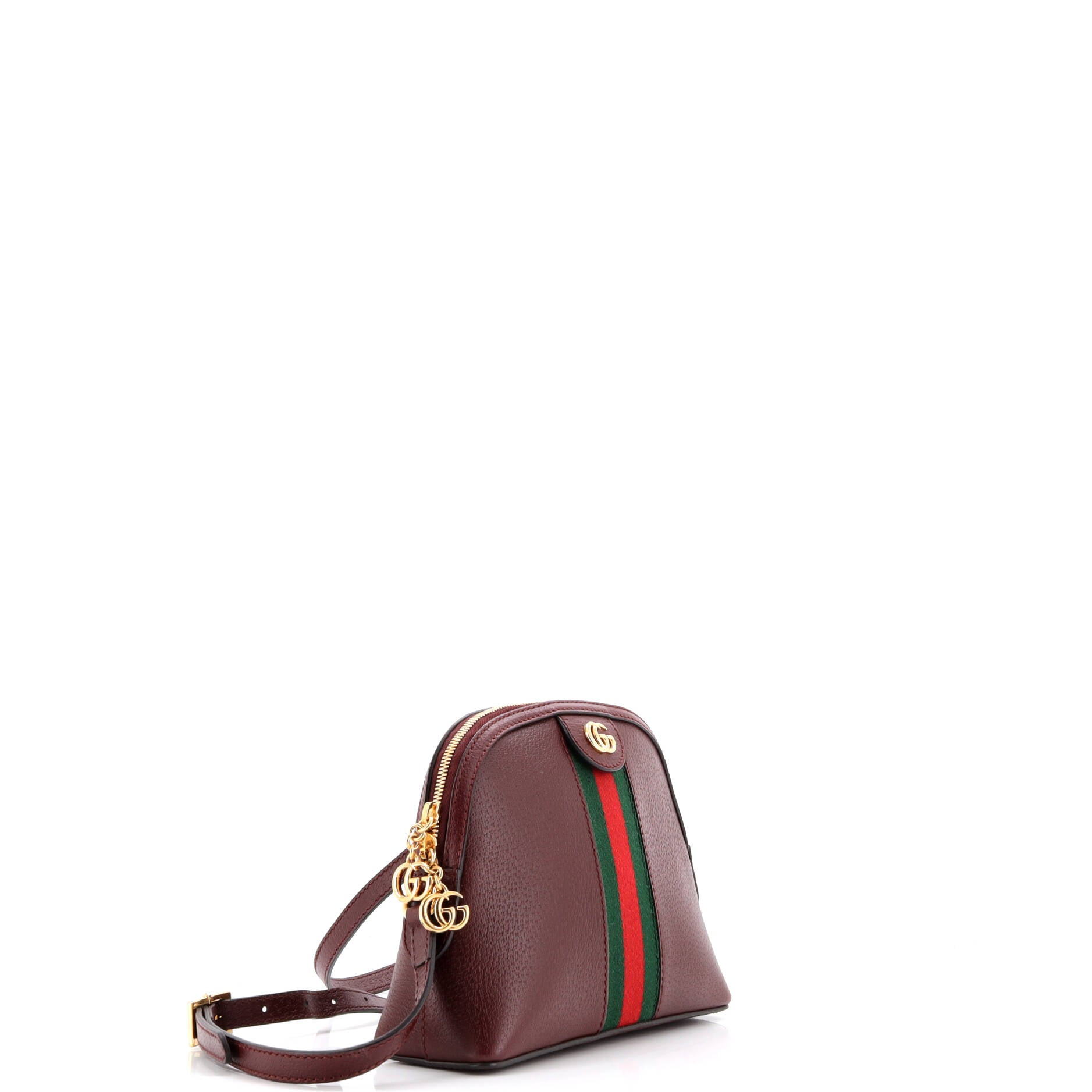 Gucci Ophidia Dome Shoulder Bag Leather Small