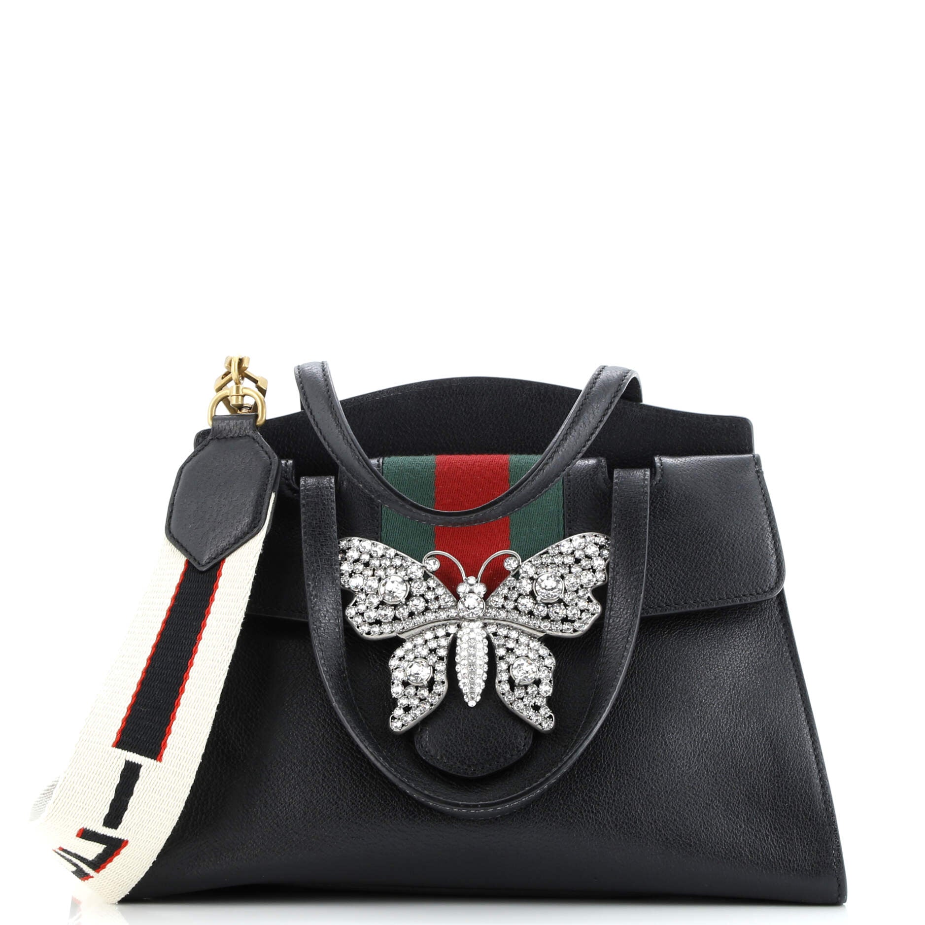 Gucci Totem Top Handle Bag Leather Medium
