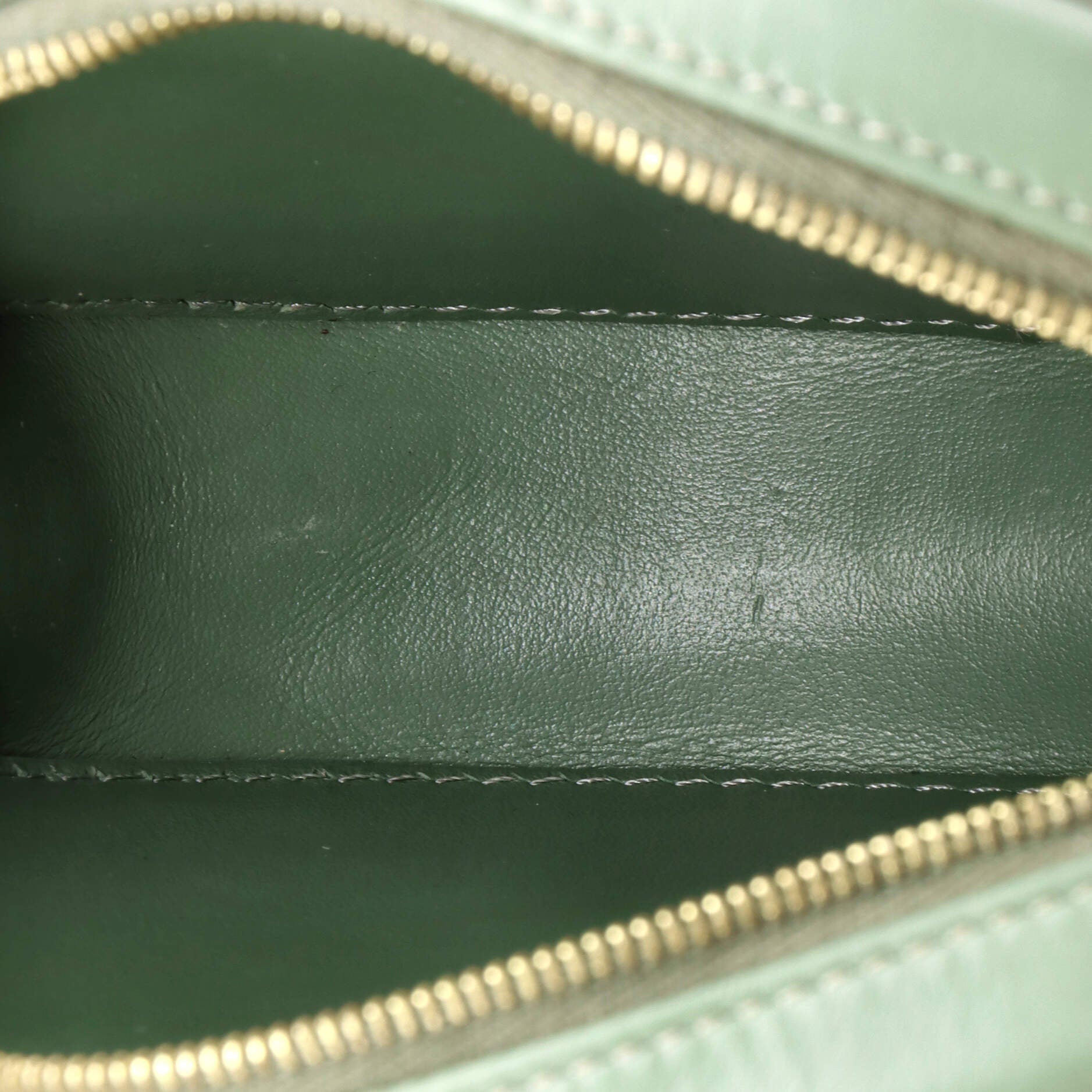 Celine Triomphe Oval Crossbody Bag Leather Mini