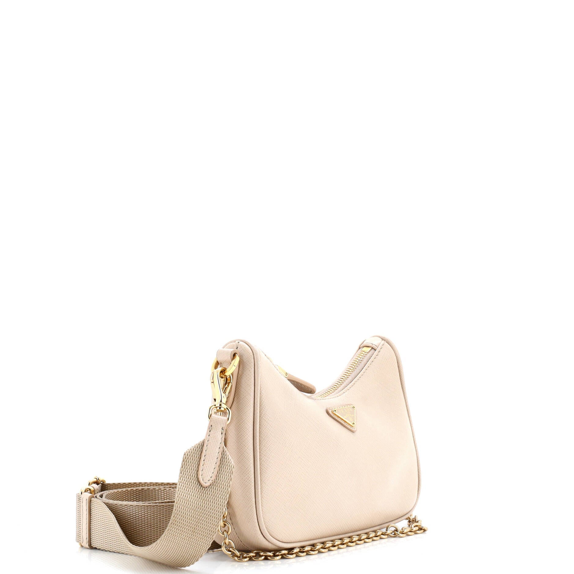 Prada Convertible Shoulder Bag Saffiano Leather Mini