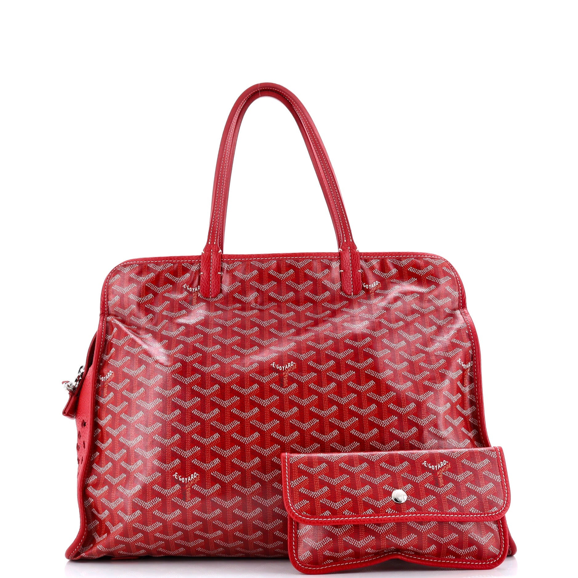 Goyard Hardy Pet Carrier Coated Canvas PM