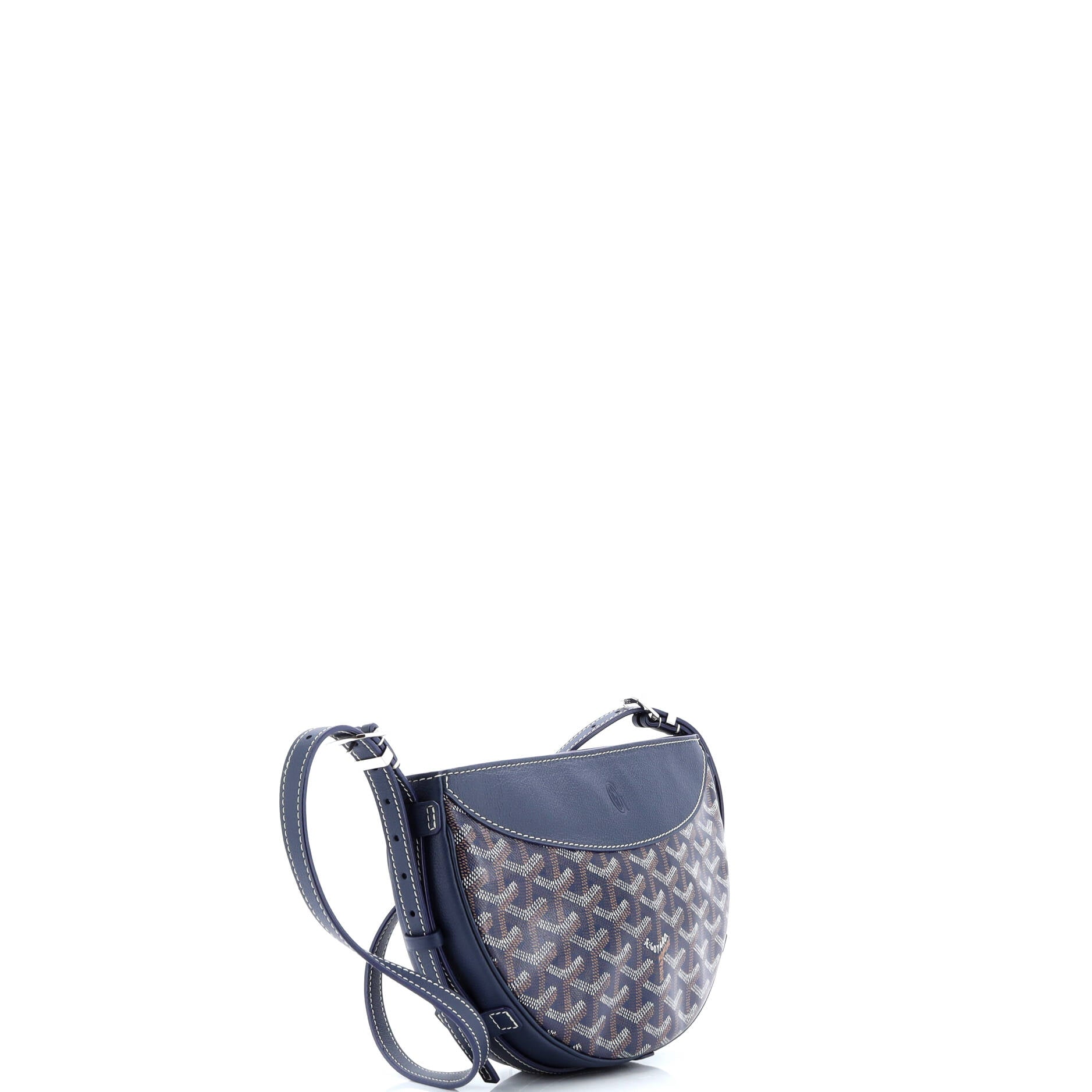 Goyard Hirondelle Shoulder Bag Coated Canvas and Leather