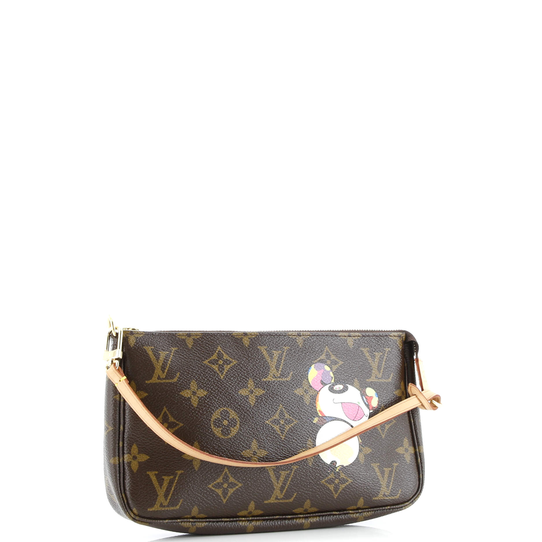Louis Vuitton Pochette Accessoires Limited Edition Monogram Murakami Panda