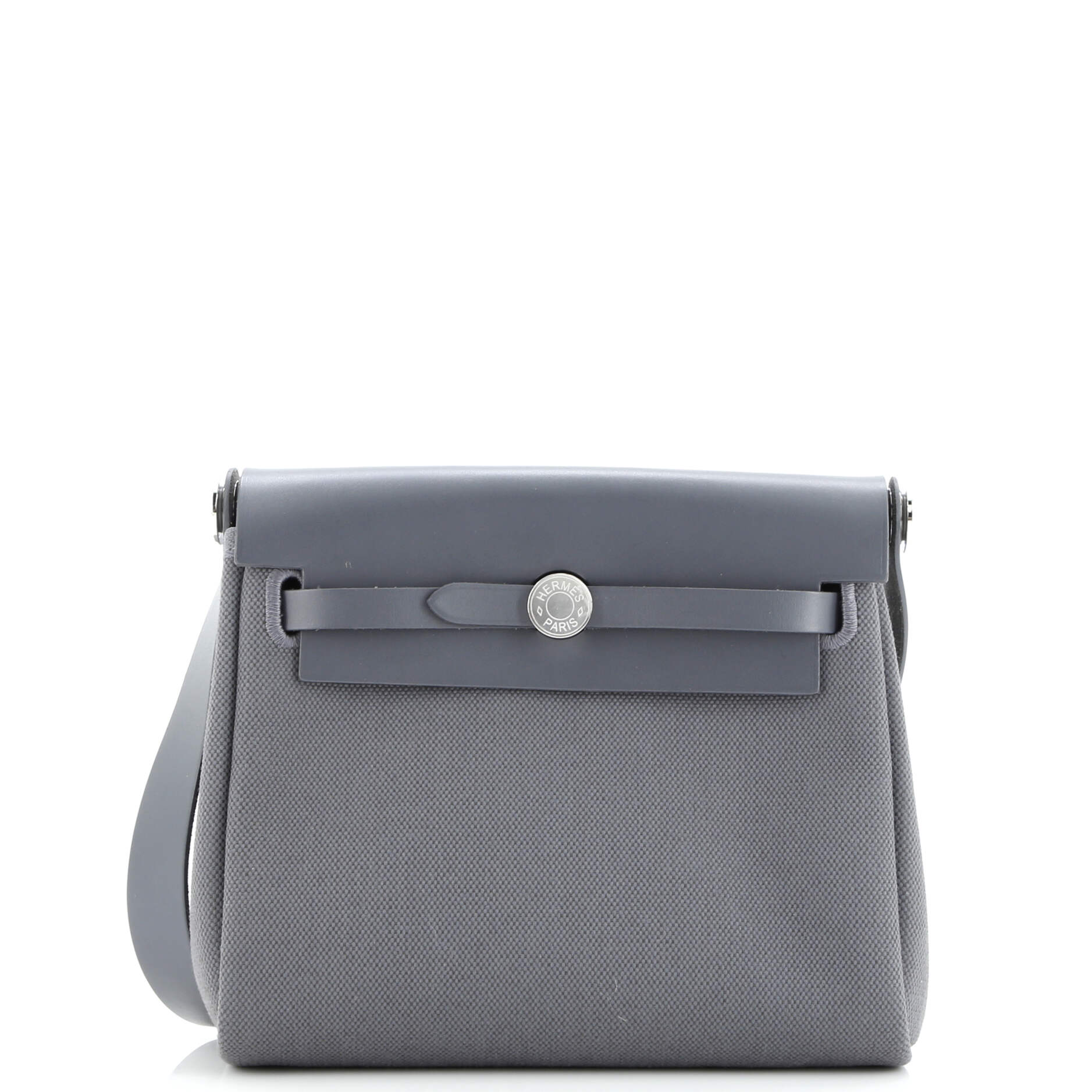 Hermes Herbag Zip Toile and Leather 20