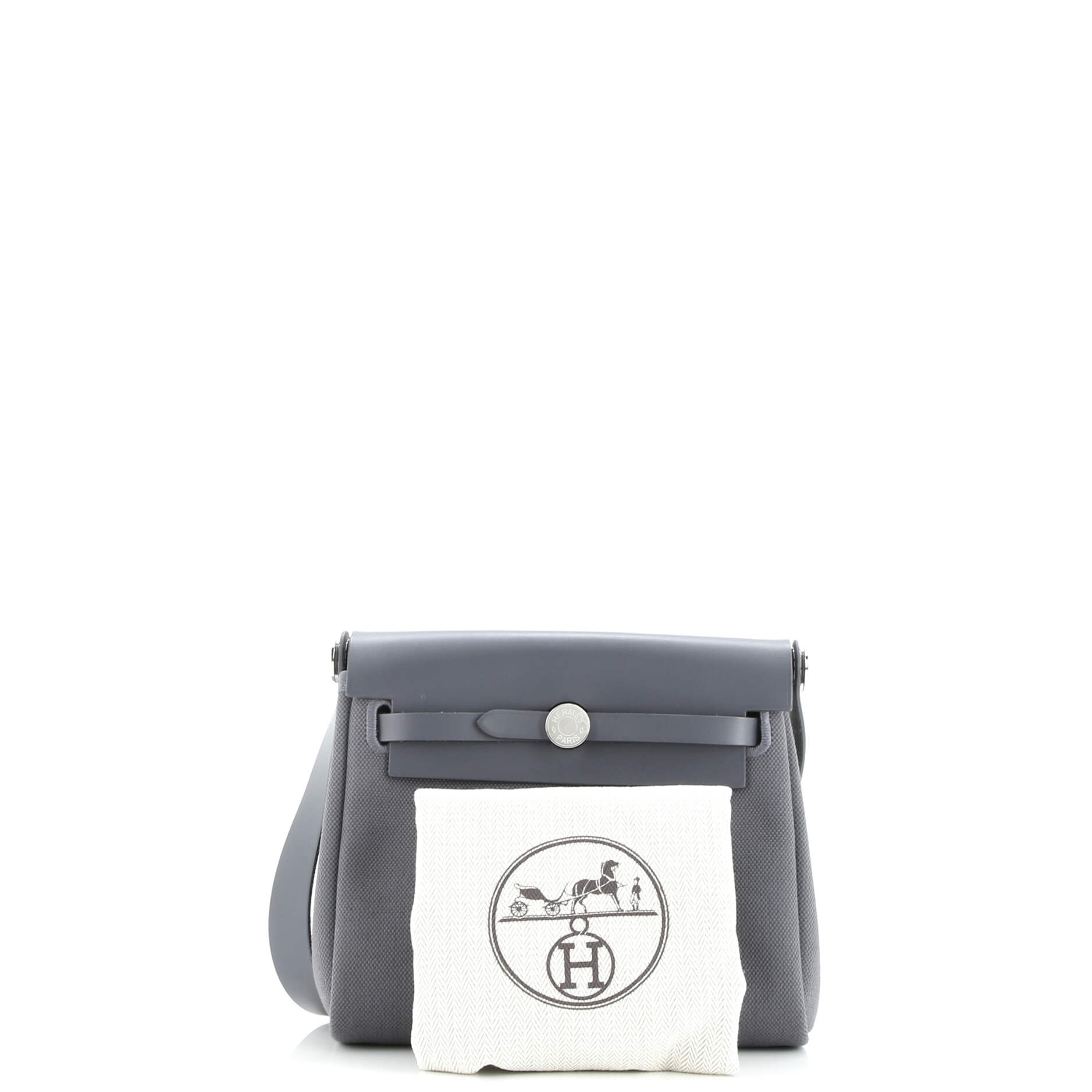 Hermes Herbag Zip Toile and Leather 20