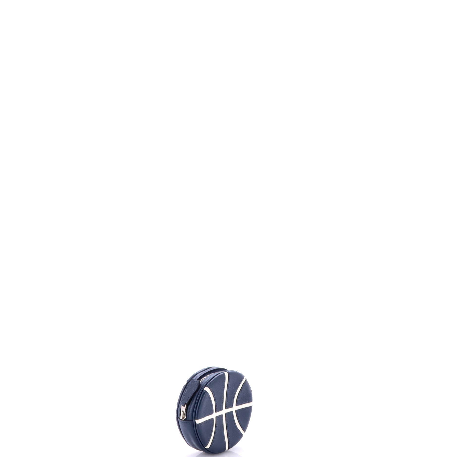 Hermes Basketball Change Purse Leather