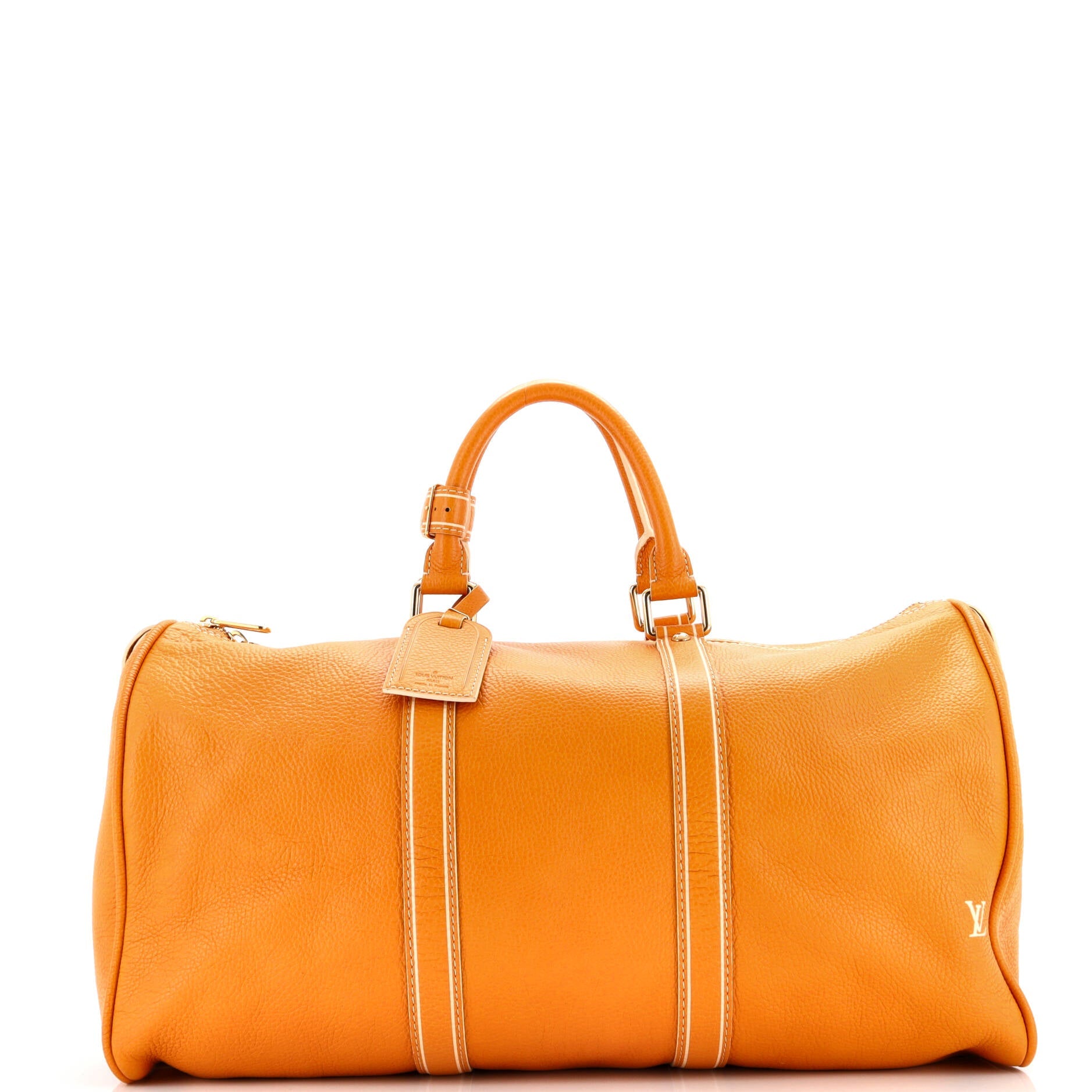 Louis Vuitton Keepall Bag Tobago Leather 50