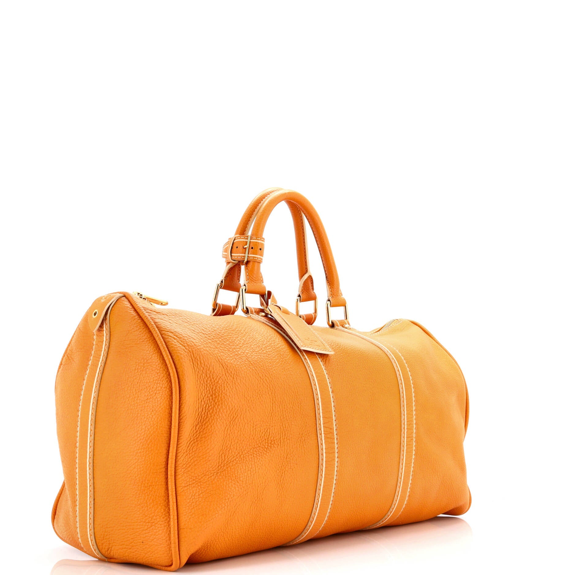 Louis Vuitton Keepall Bag Tobago Leather 50