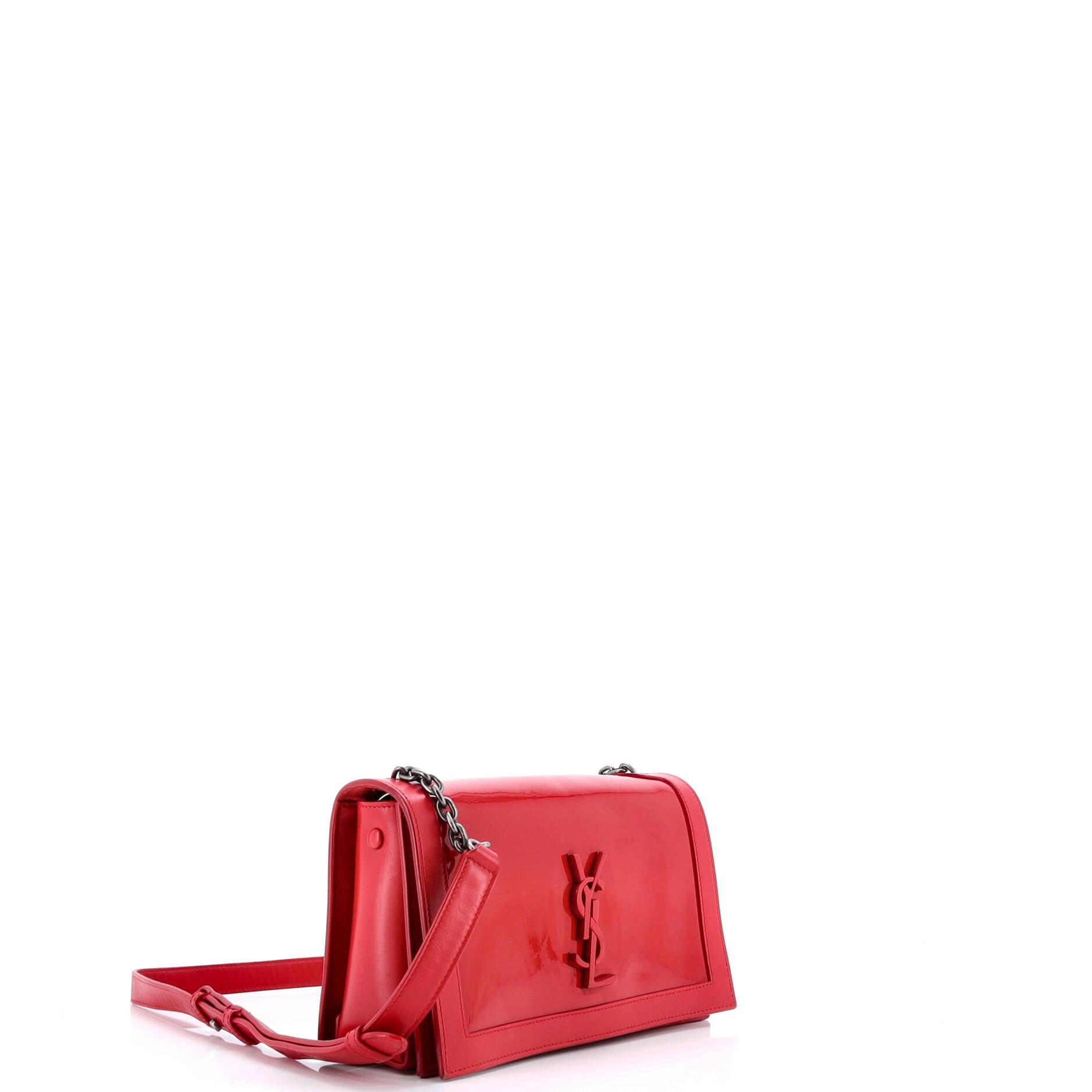 Saint Laurent Book Bag Patent and Leather