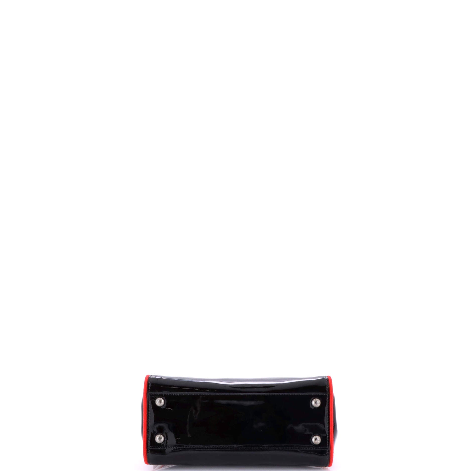 Fendi Resin Handle Peekaboo Bag Patent Mini