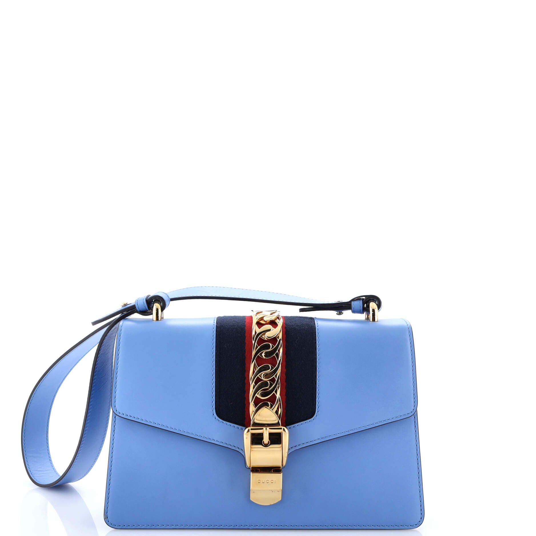 Gucci Sylvie Shoulder Bag Leather Small