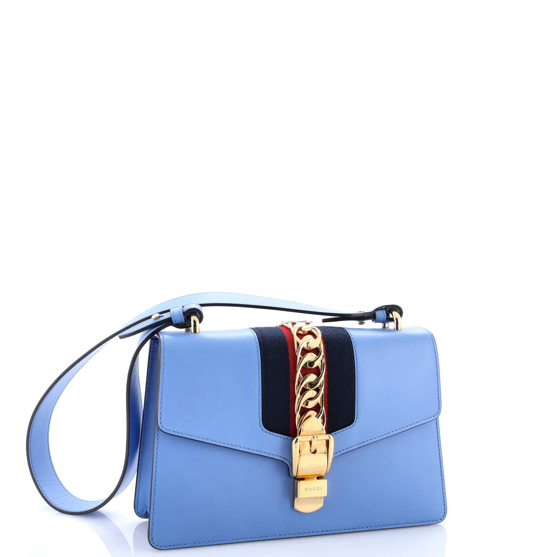 Gucci Sylvie Shoulder Bag Leather Small