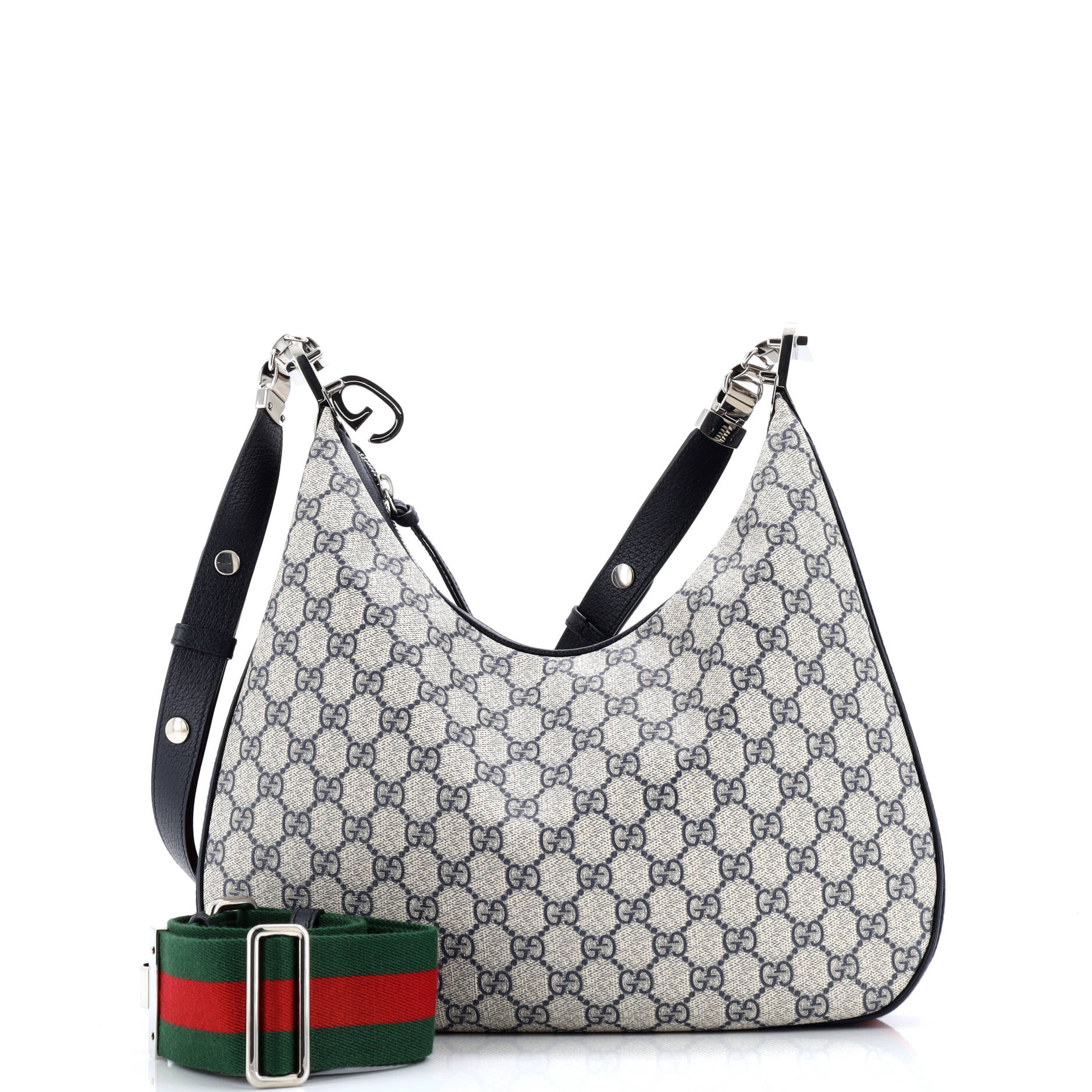 Gucci Attache Shoulder Bag GG Coated Canvas Medium